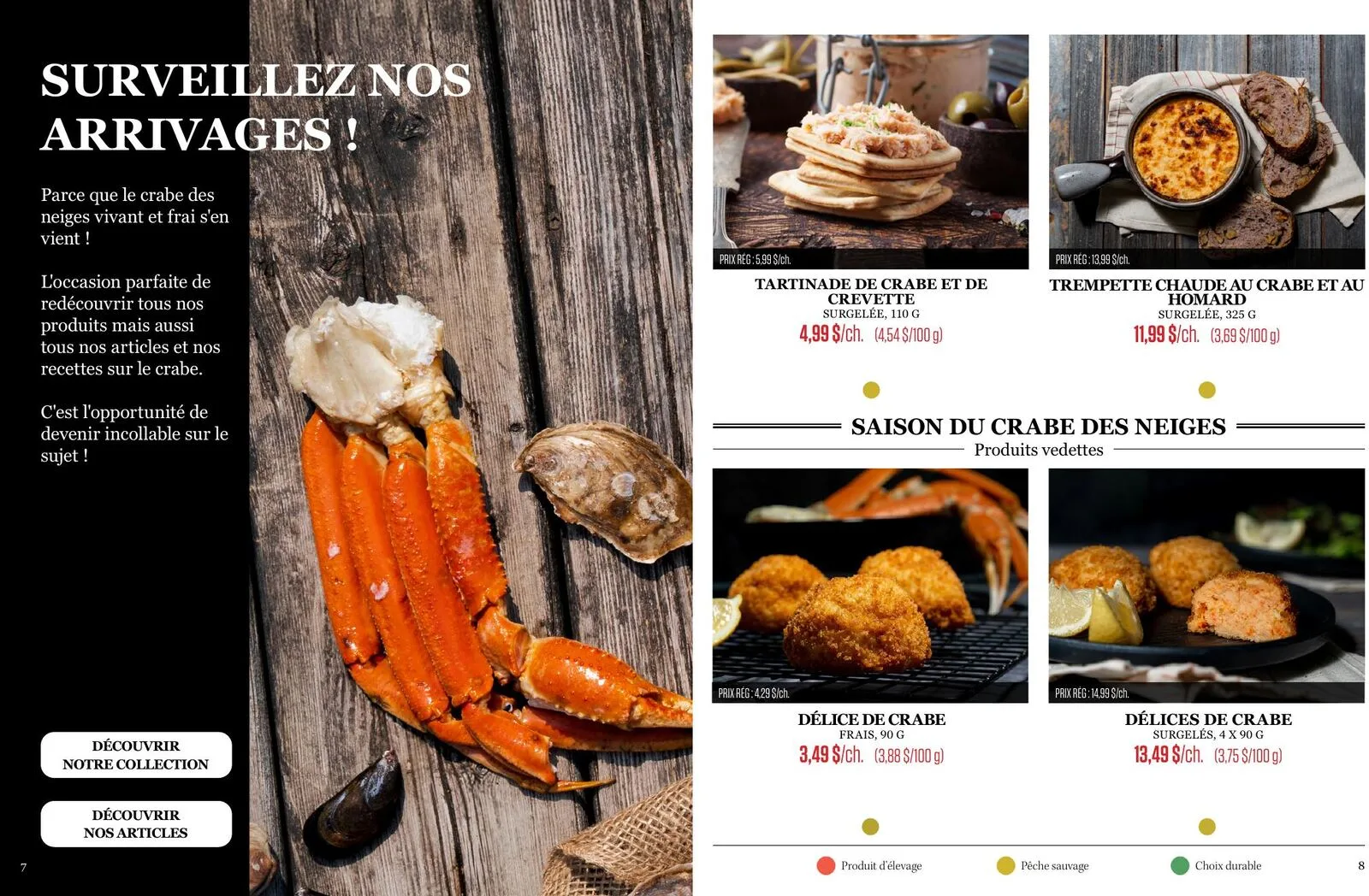 Page 4 de la Circulaire Odessa Poissonnier du 2 au 15 avril 2026