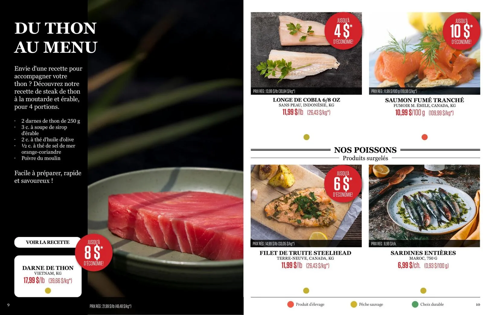 Page 5 de la Circulaire Odessa Poissonnier du 2 au 15 avril 2026