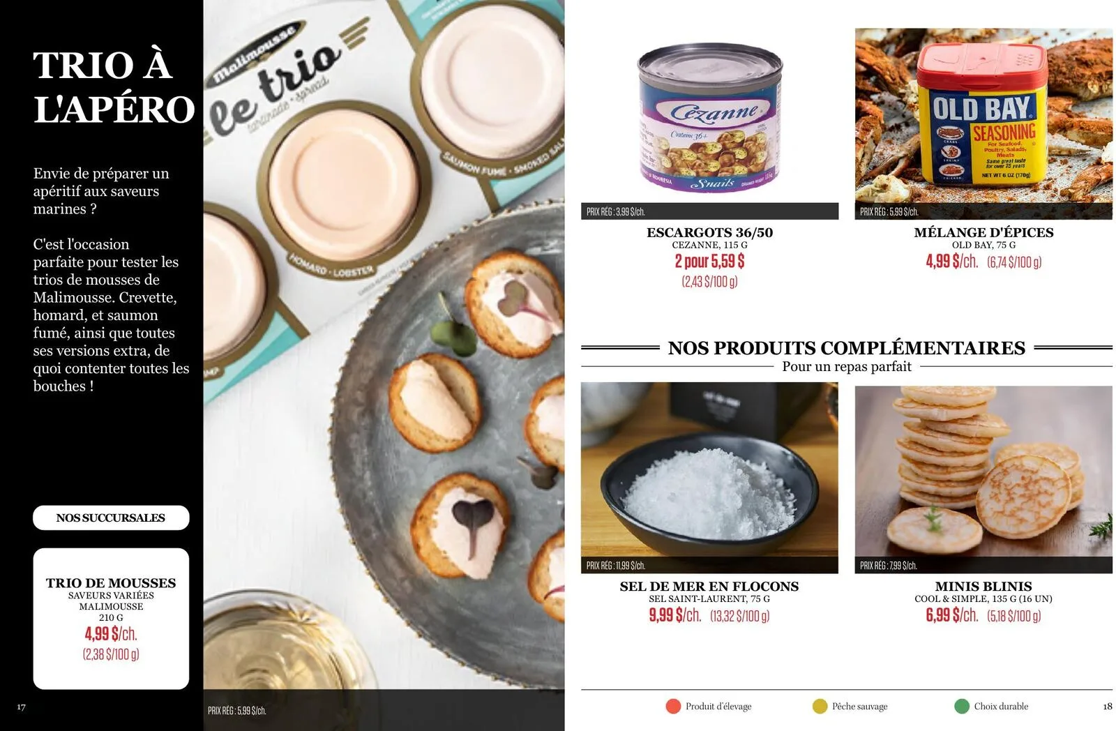 Page 9 de la Circulaire Odessa Poissonnier du 2 au 15 avril 2026