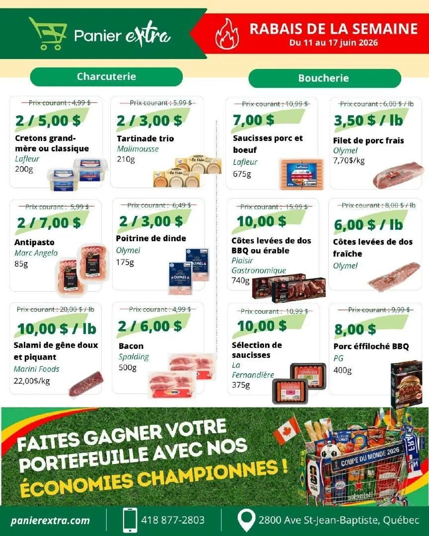 Page 3 de la Circulaire Panier Extra du 11 au 17 juin 2026