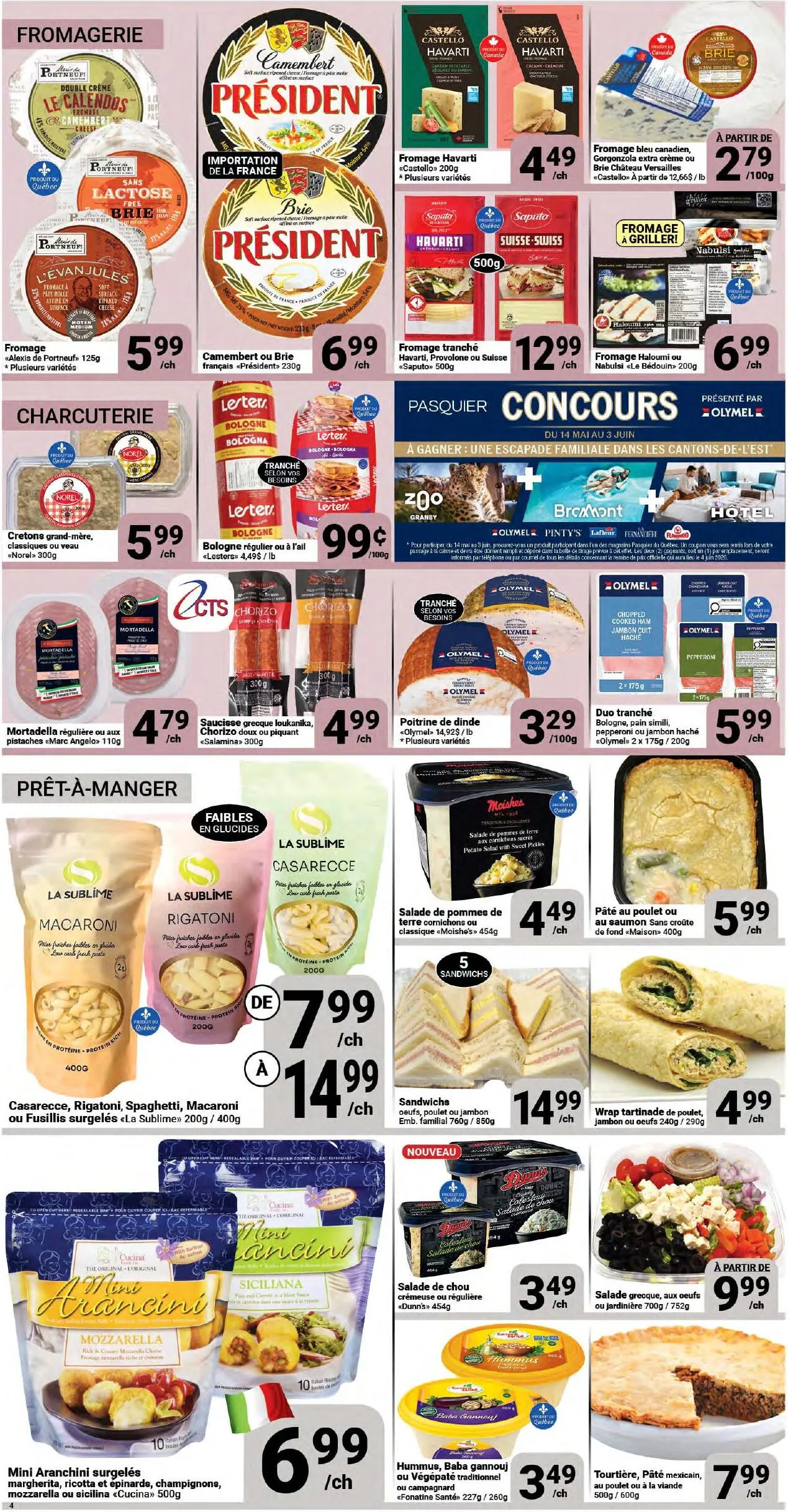 Page 4 de la Circulaire Pasquier du 21 au 27 mai 2026