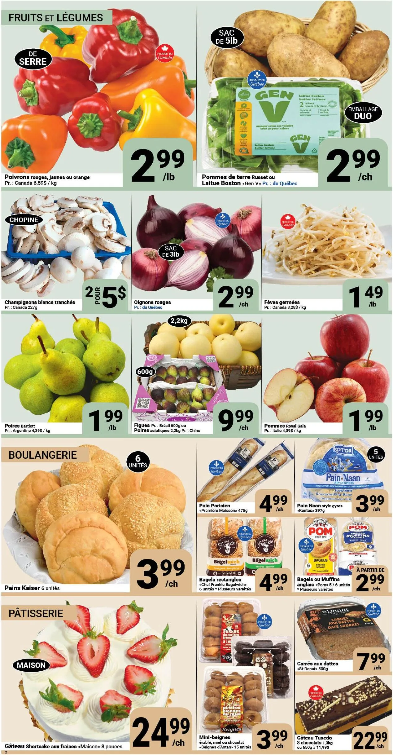 Page 2 de la Circulaire Pasquier du 23 au 29 avril 2026