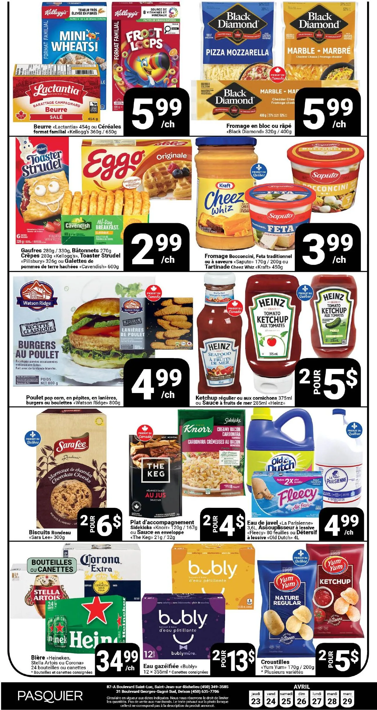 Page 10 de la Circulaire Pasquier du 23 au 29 avril 2026