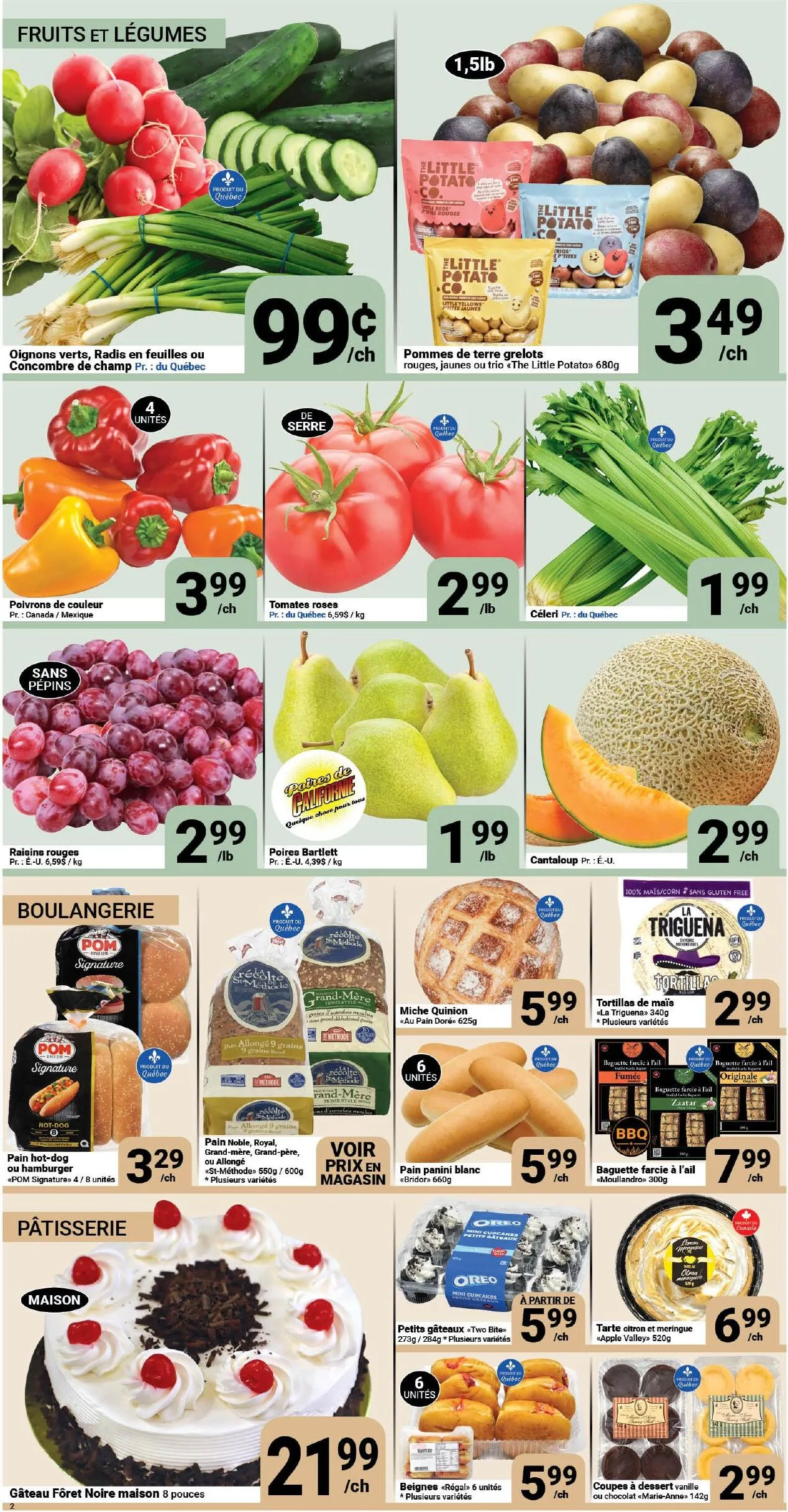Page 2 de la Circulaire Pasquier du 23 au 29 juillet 2026