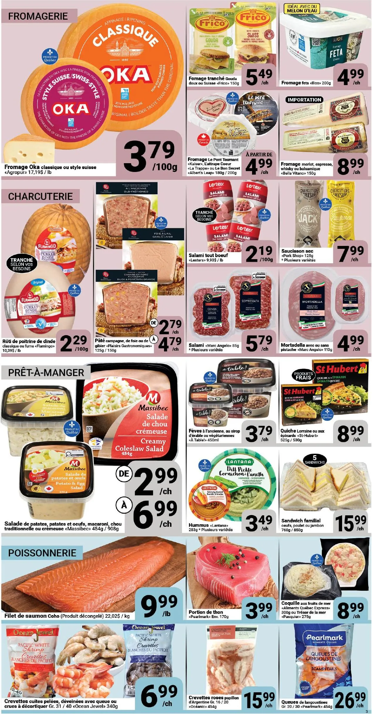 Page 3 de la Circulaire Pasquier du 23 au 29 juillet 2026