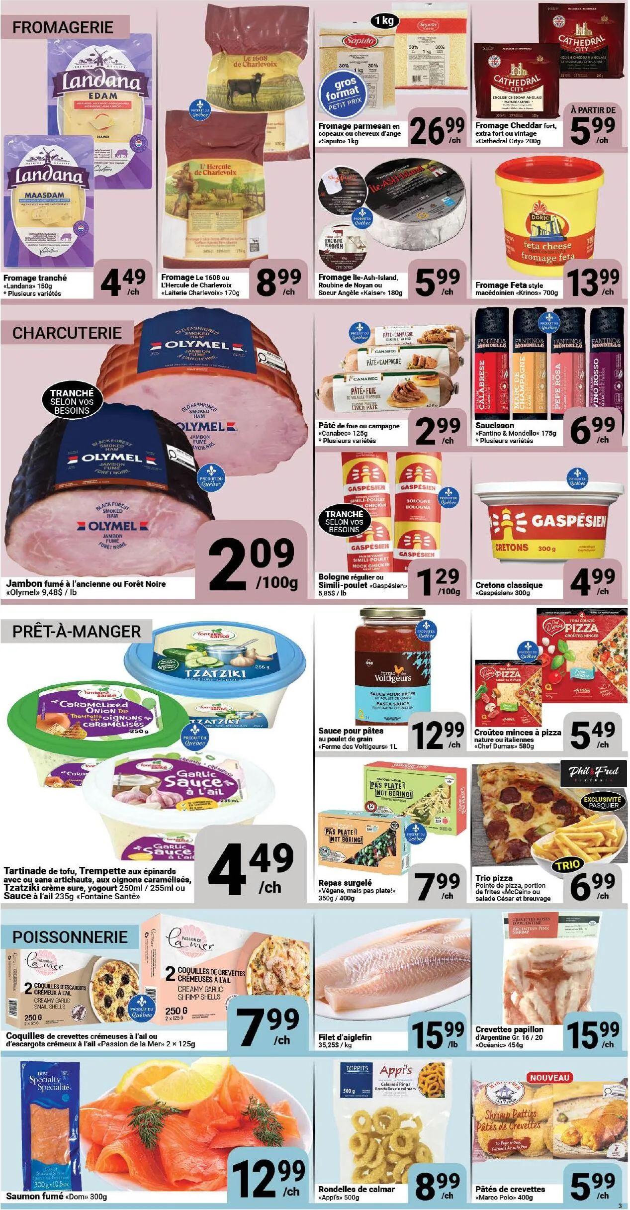 Page 3 de la Circulaire Pasquier du 24 au 30 septembre 2026