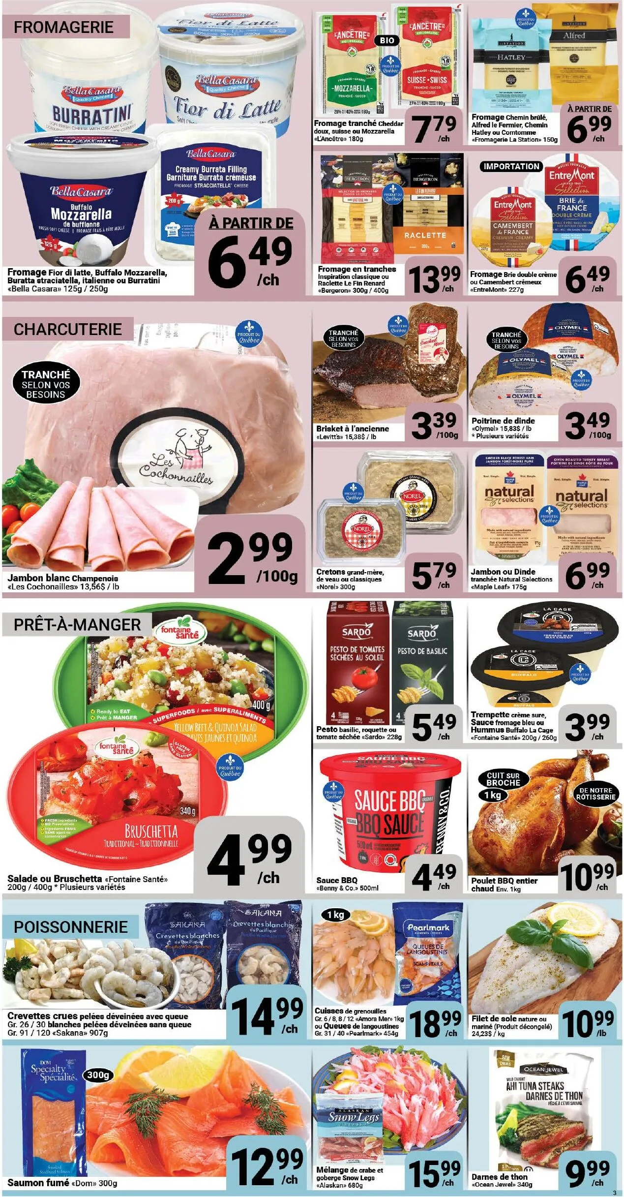 Page 3 de la Circulaire Pasquier du 9 au 15 juillet 2026