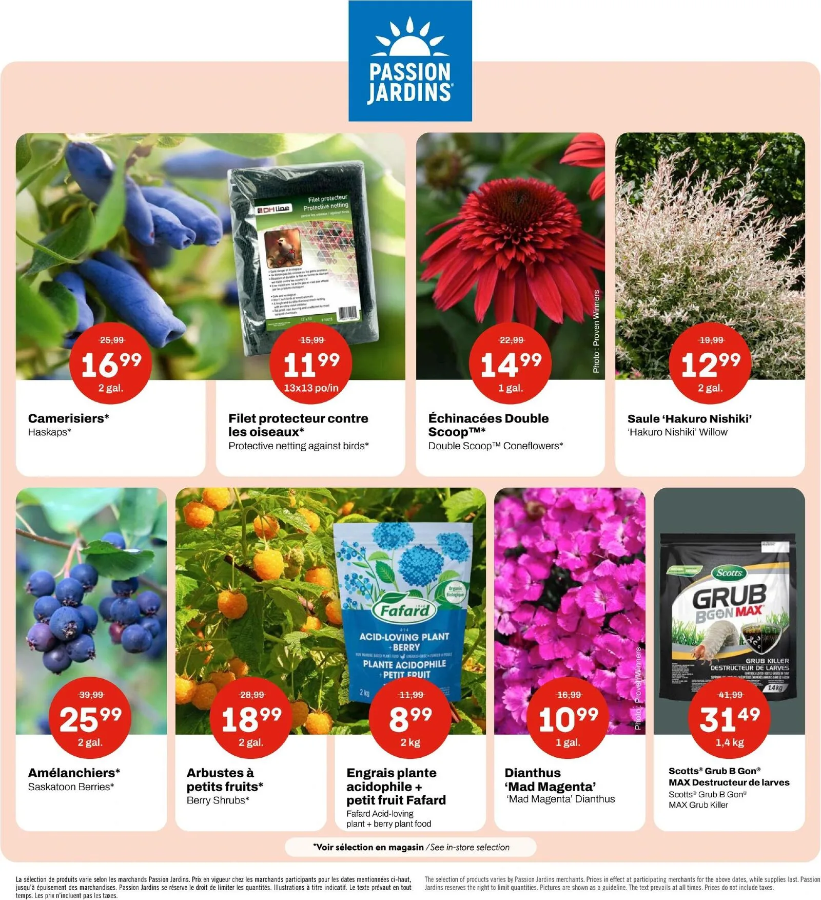 Page 2 de la Circulaire Passion Jardins du 21 au 27 mai 2026