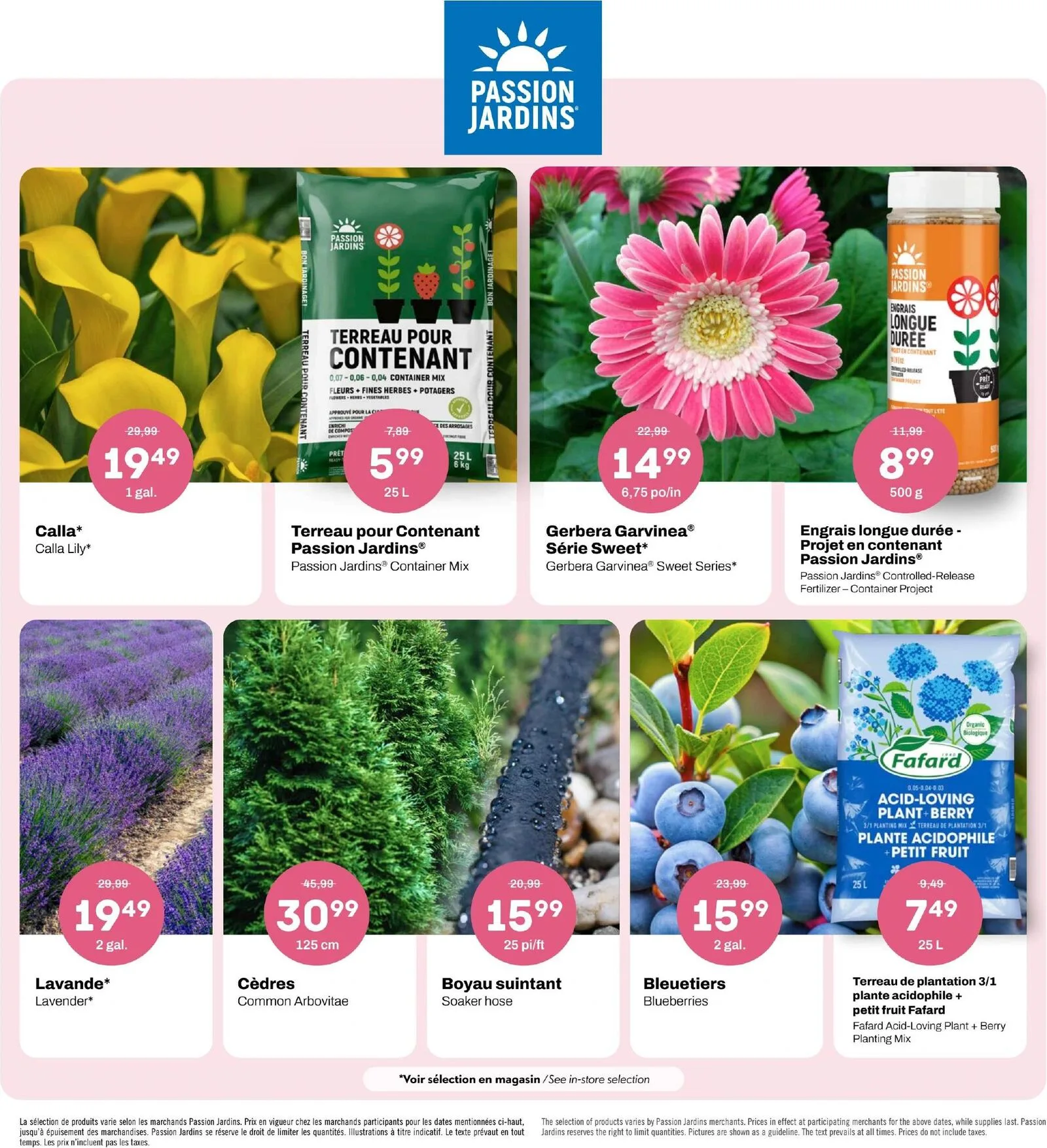 Page 2 de la Circulaire Passion Jardins du 7 au 13 mai 2026