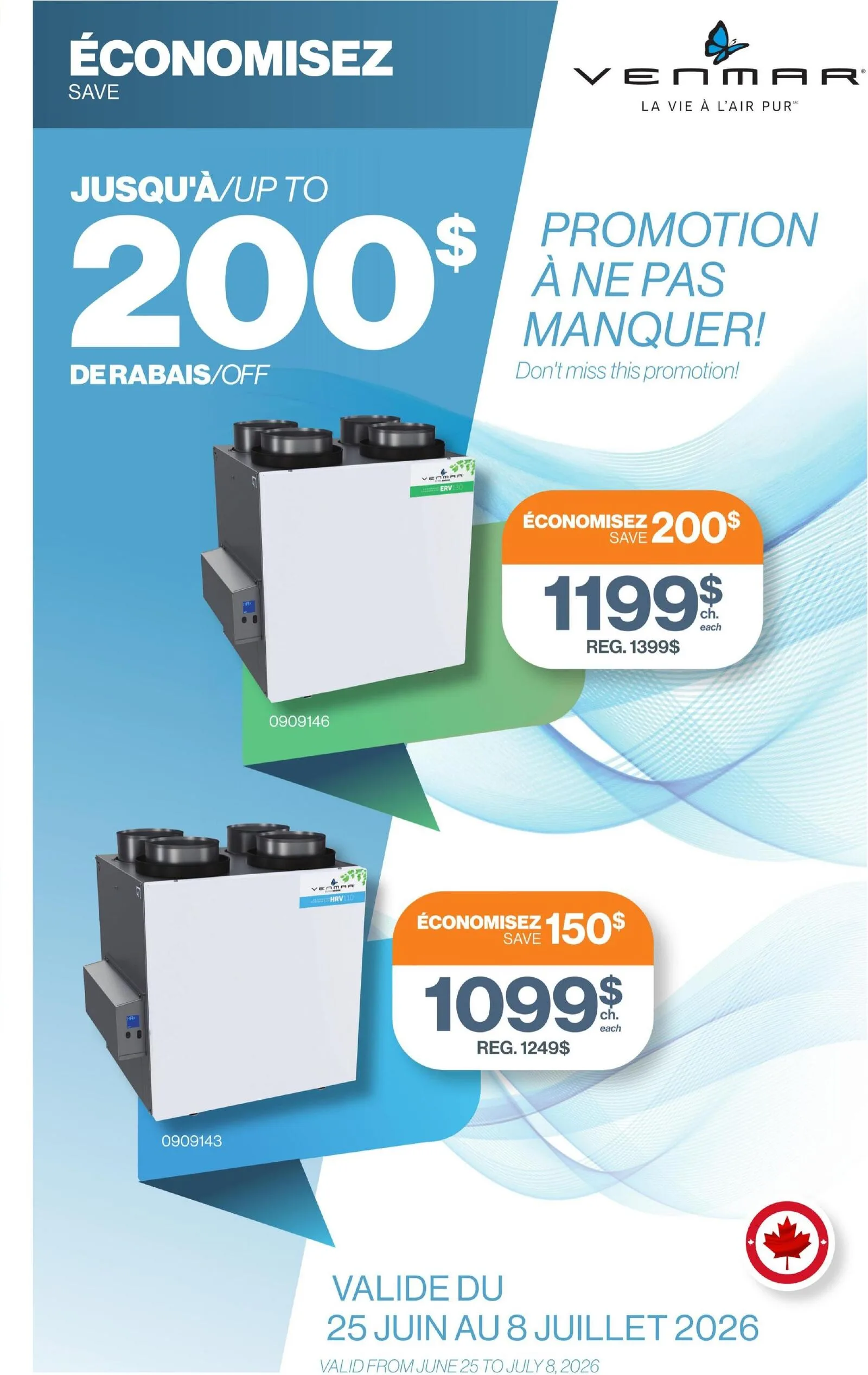 Page 6 de la Circulaire Patrick Morin du 2 juin au 8 juillet 2026