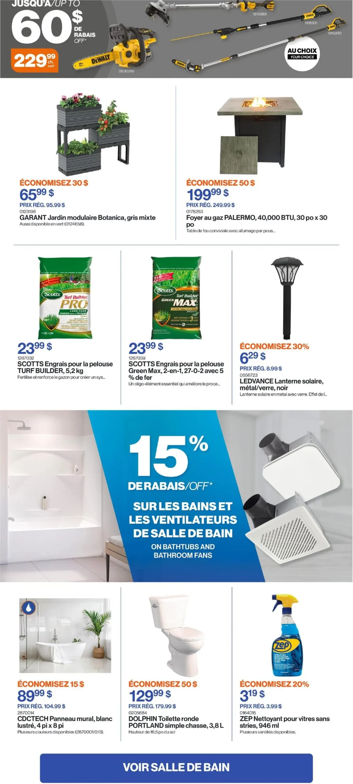 Page 5 de la Circulaire Patrick Morin du 9 au 15 avril 2026