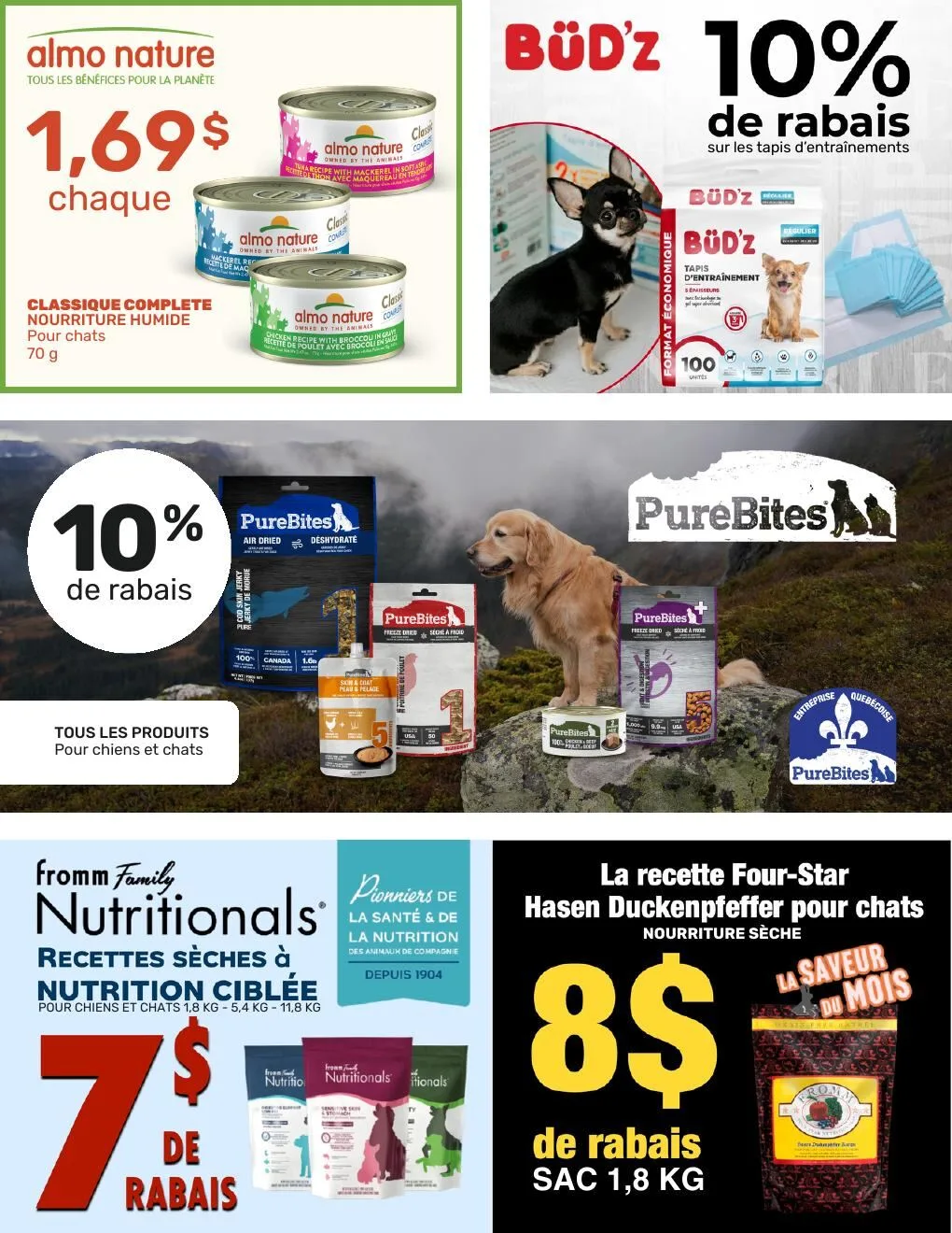 Page 3 de la Circulaire Pattes et Griffes du 2 au 12 juillet 2026