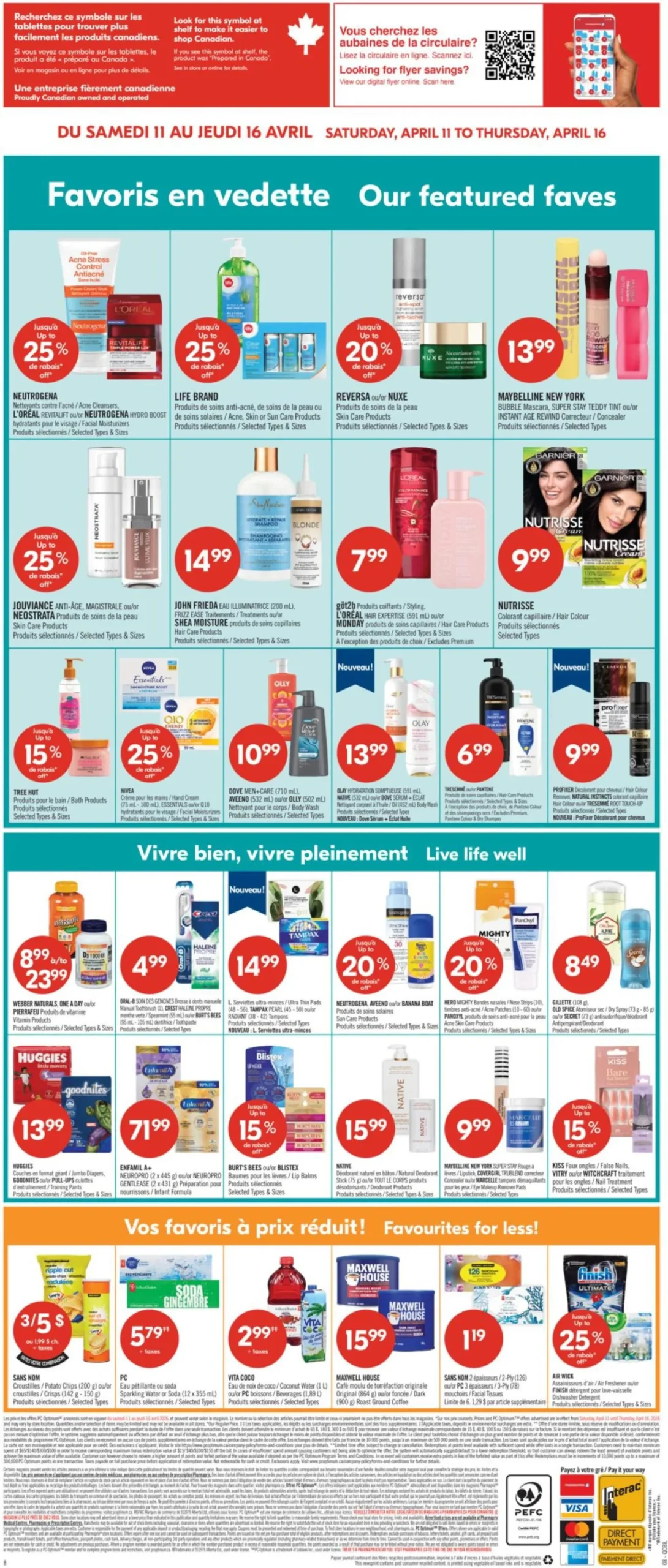 Page 17 de la Circulaire Pharmaprix du 11 au 16 avril 2026