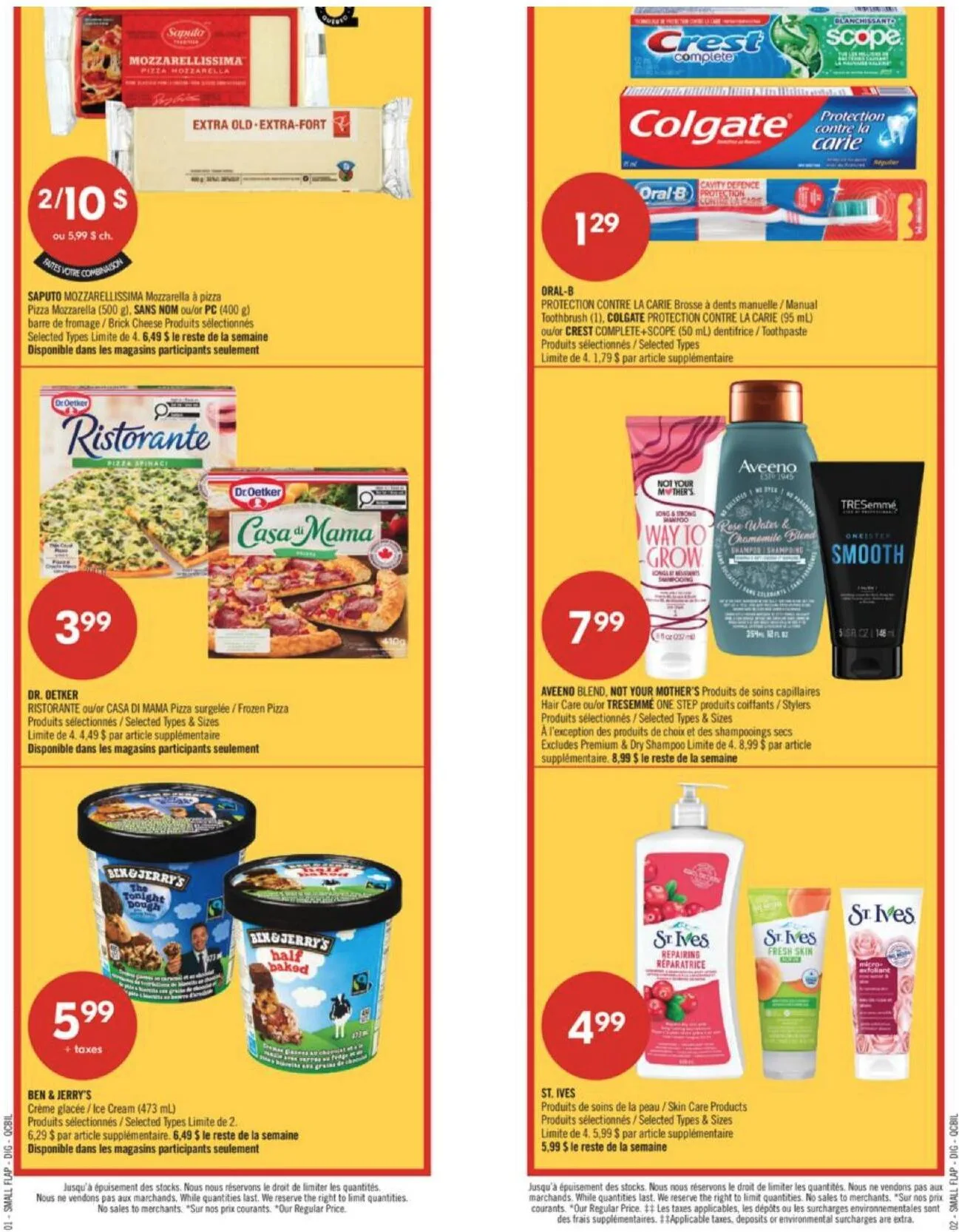 Page 2 de la Circulaire Pharmaprix du 11 au 16 juillet 2026