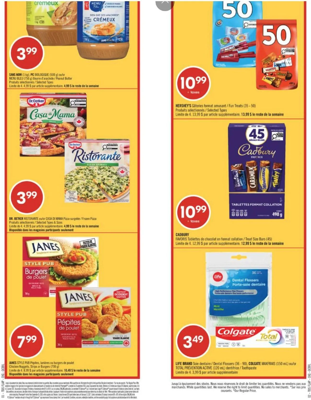 Page 2 de la Circulaire Pharmaprix du 12 au 17 septembre 2026