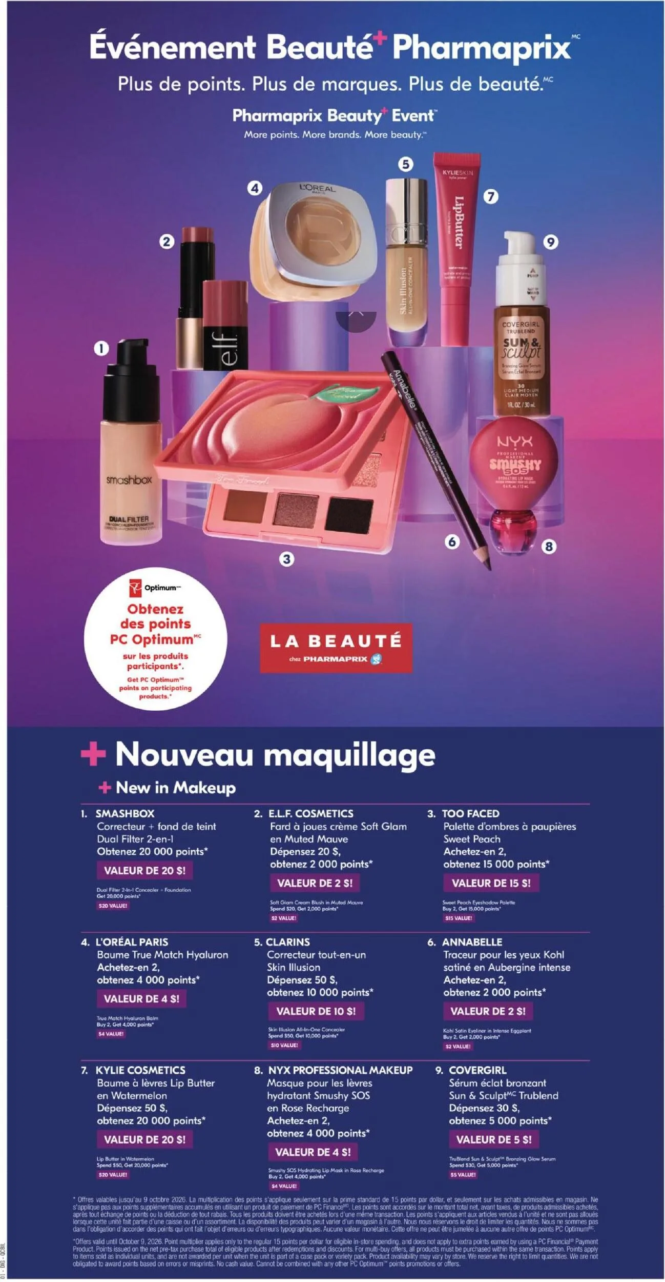 Page 22 de la Circulaire Pharmaprix du 12 au 17 septembre 2026