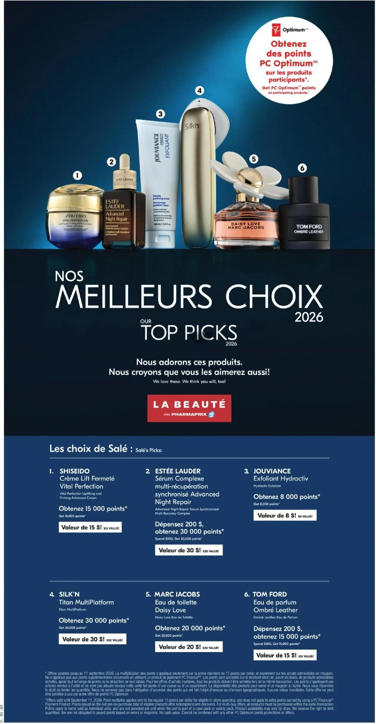 Page 20 de la Circulaire Pharmaprix du 15 au 20 août 2026