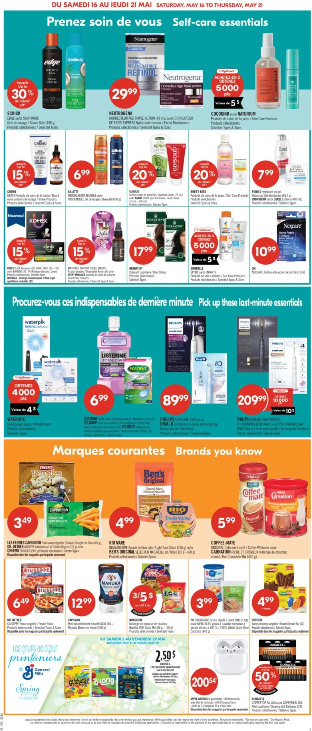 Page 17 de la Circulaire Pharmaprix du 16 au 21 mai 2026