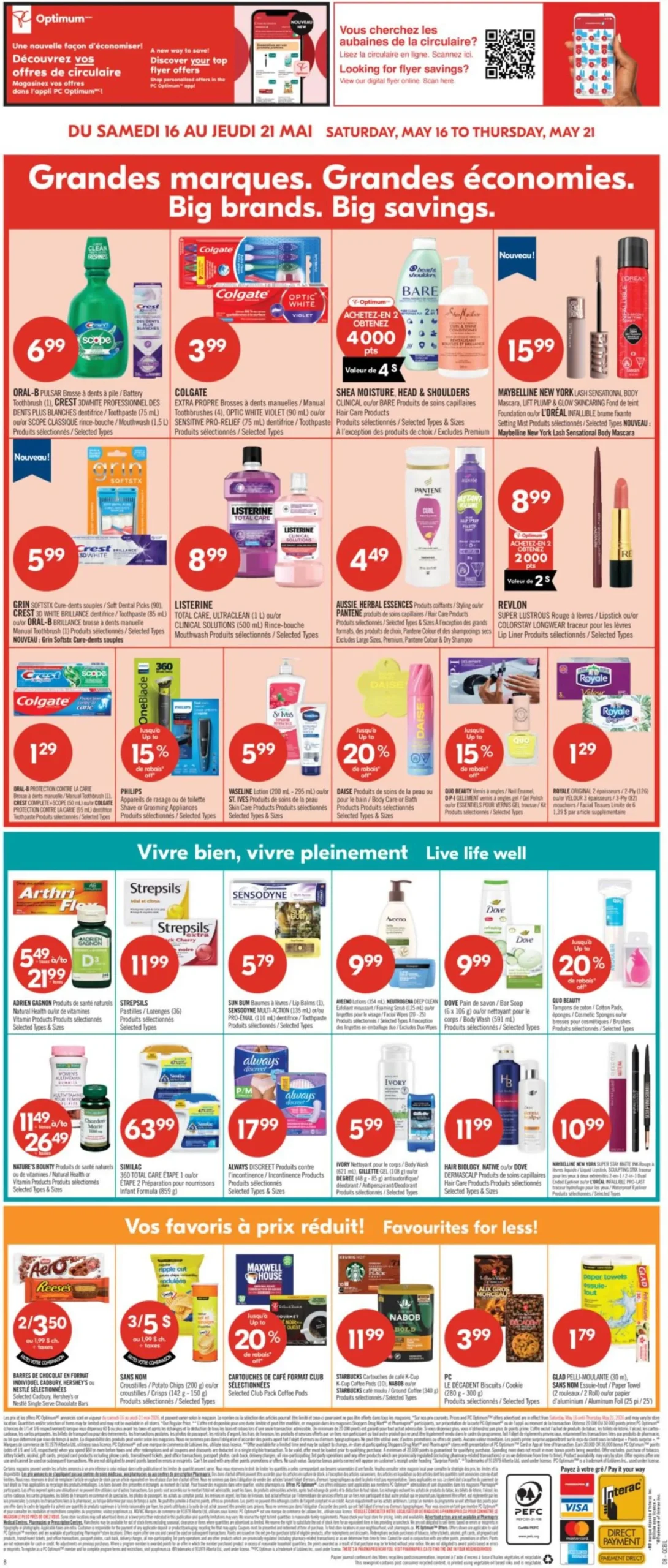Page 18 de la Circulaire Pharmaprix du 16 au 21 mai 2026