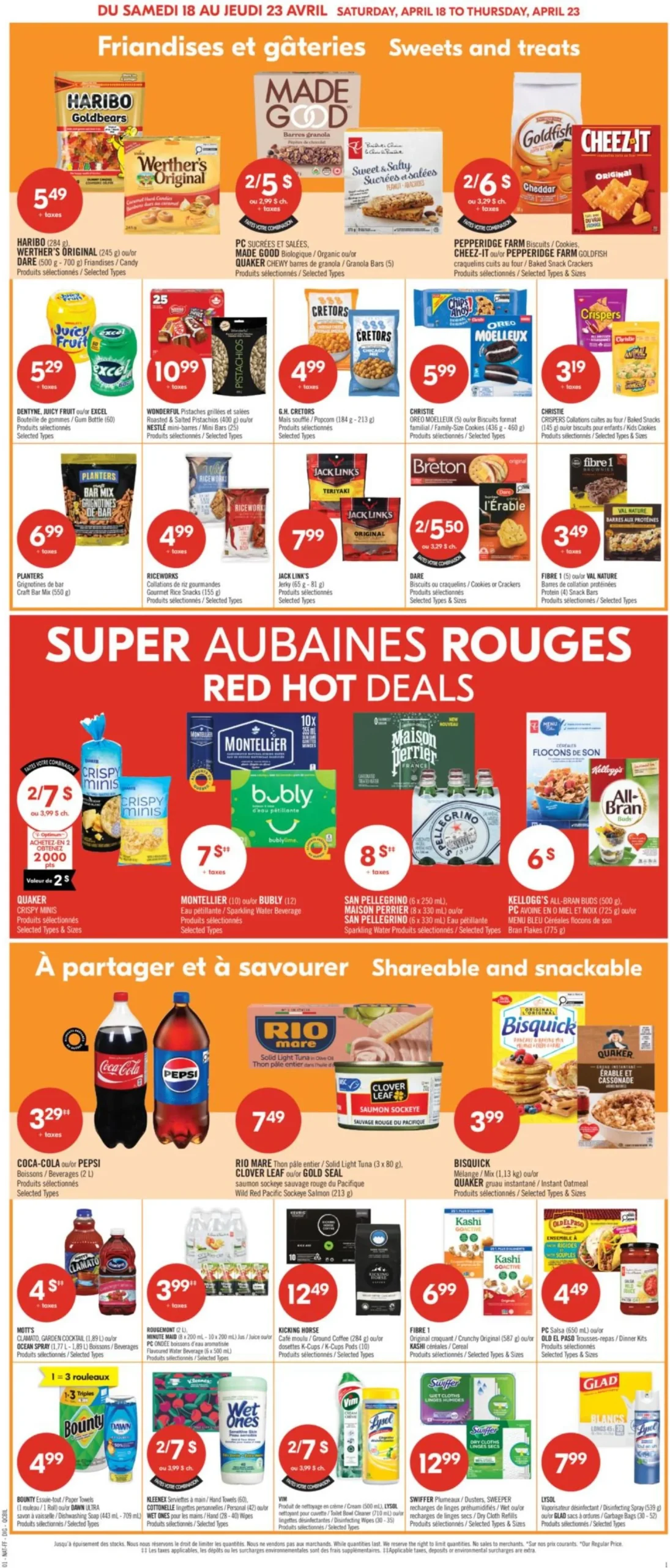 Page 6 de la Circulaire Pharmaprix du 18 au 23 avril 2026