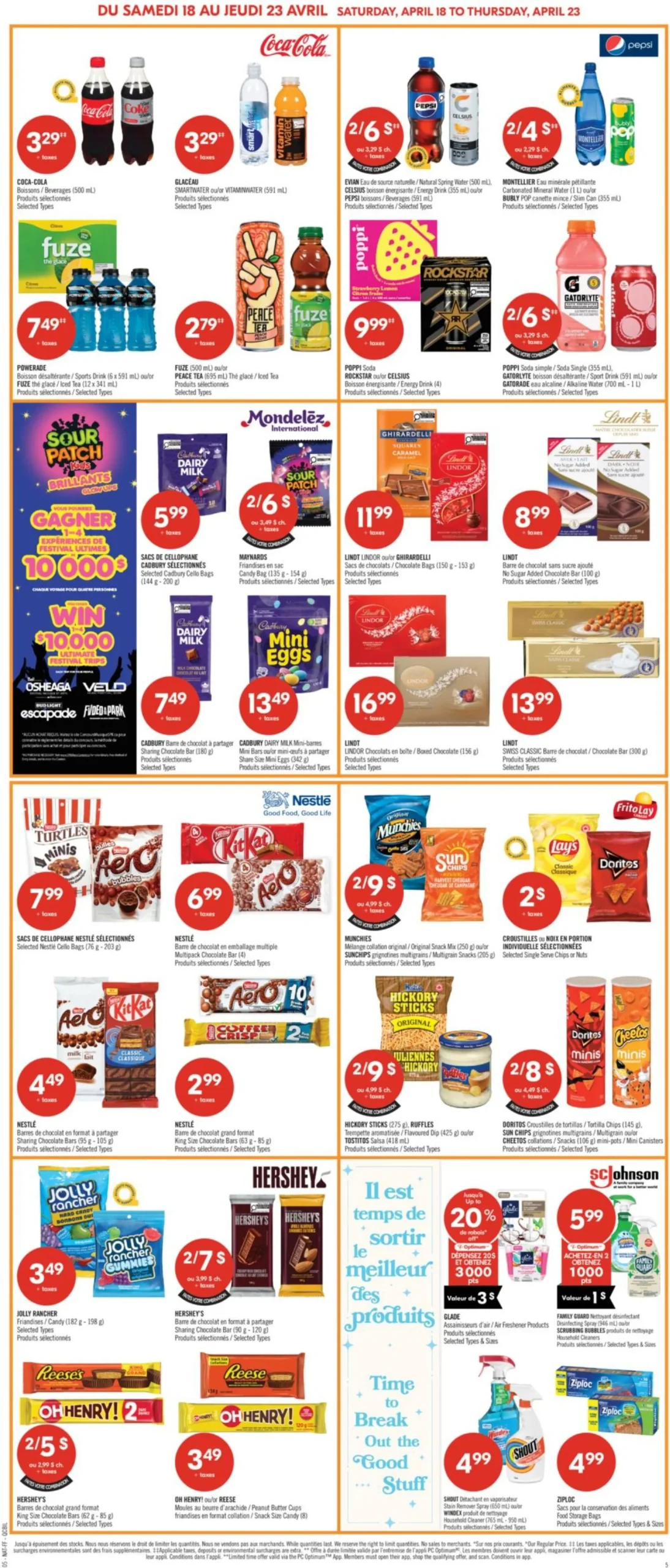 Page 7 de la Circulaire Pharmaprix du 18 au 23 avril 2026