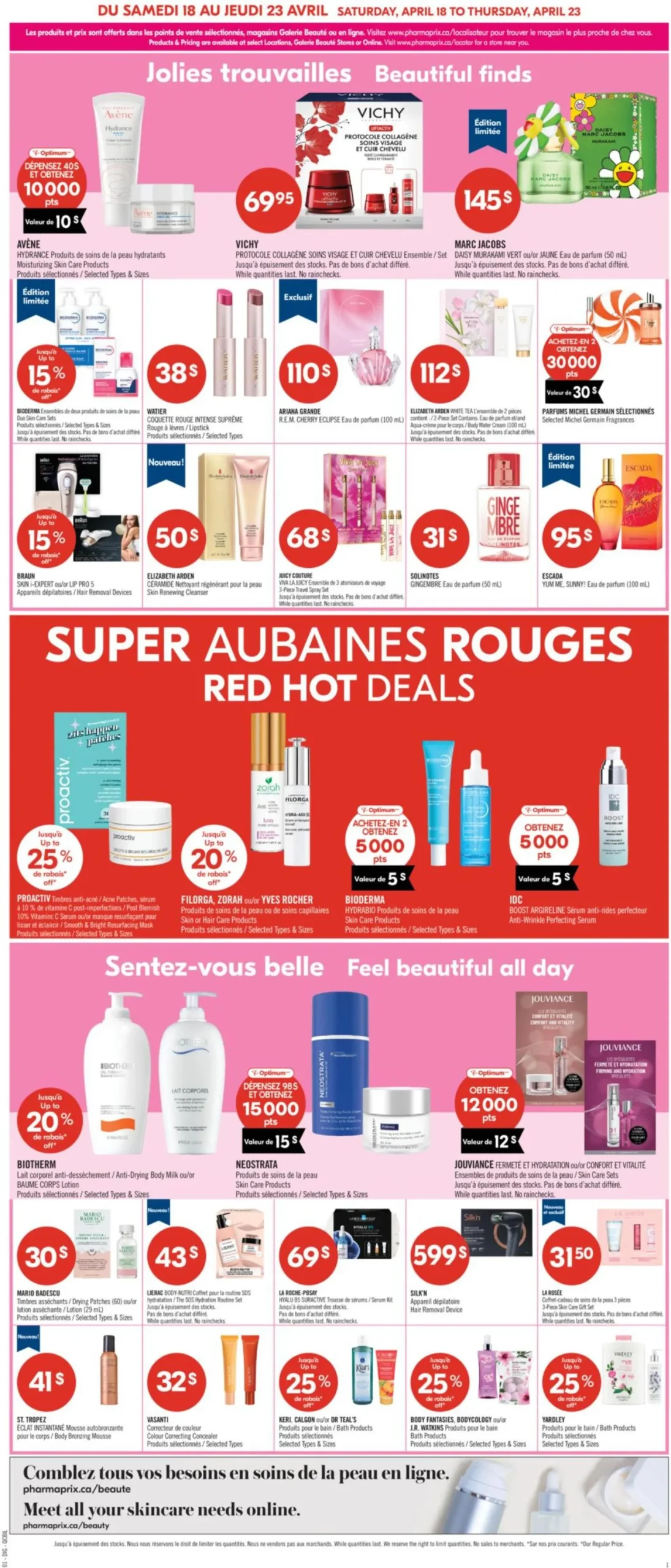 Page 11 de la Circulaire Pharmaprix du 18 au 23 avril 2026