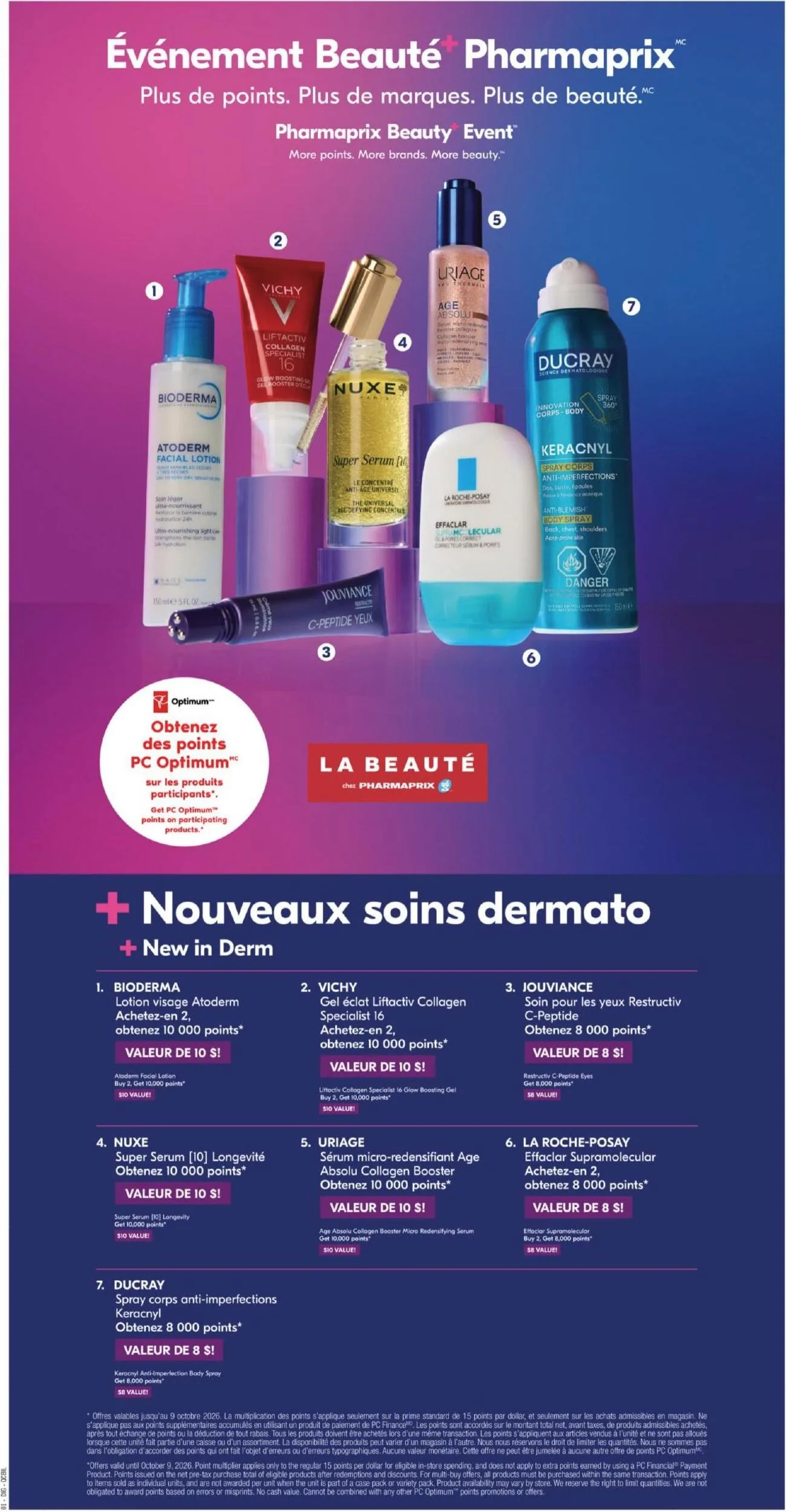 Page 20 de la Circulaire Pharmaprix du 19 au 24 septembre 2026
