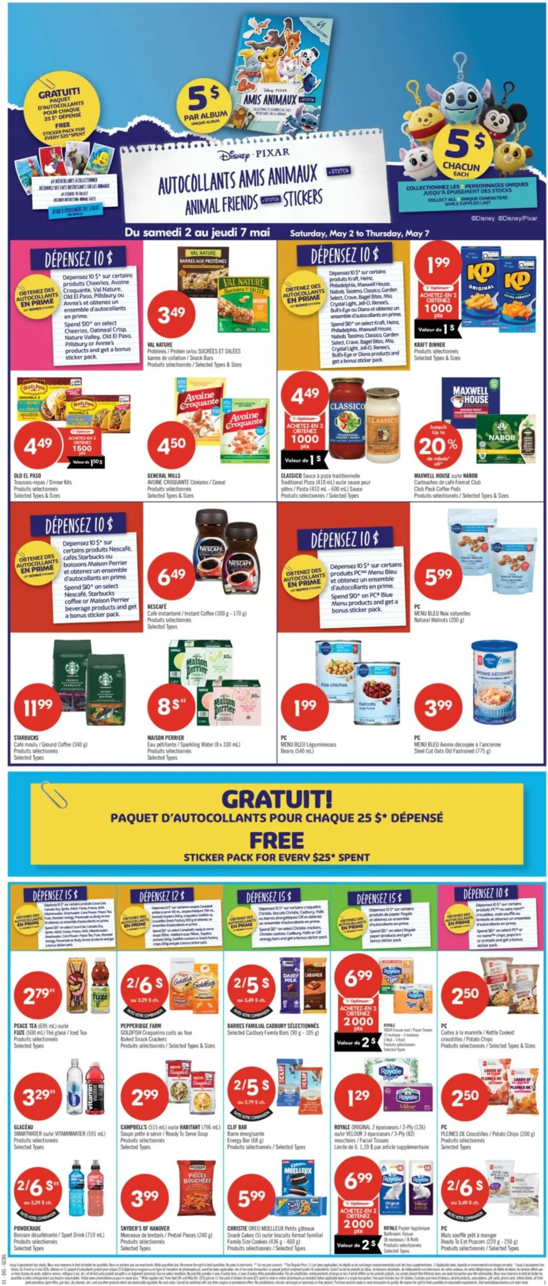 Page 3 de la Circulaire Pharmaprix du 2 au 7 mai 2026