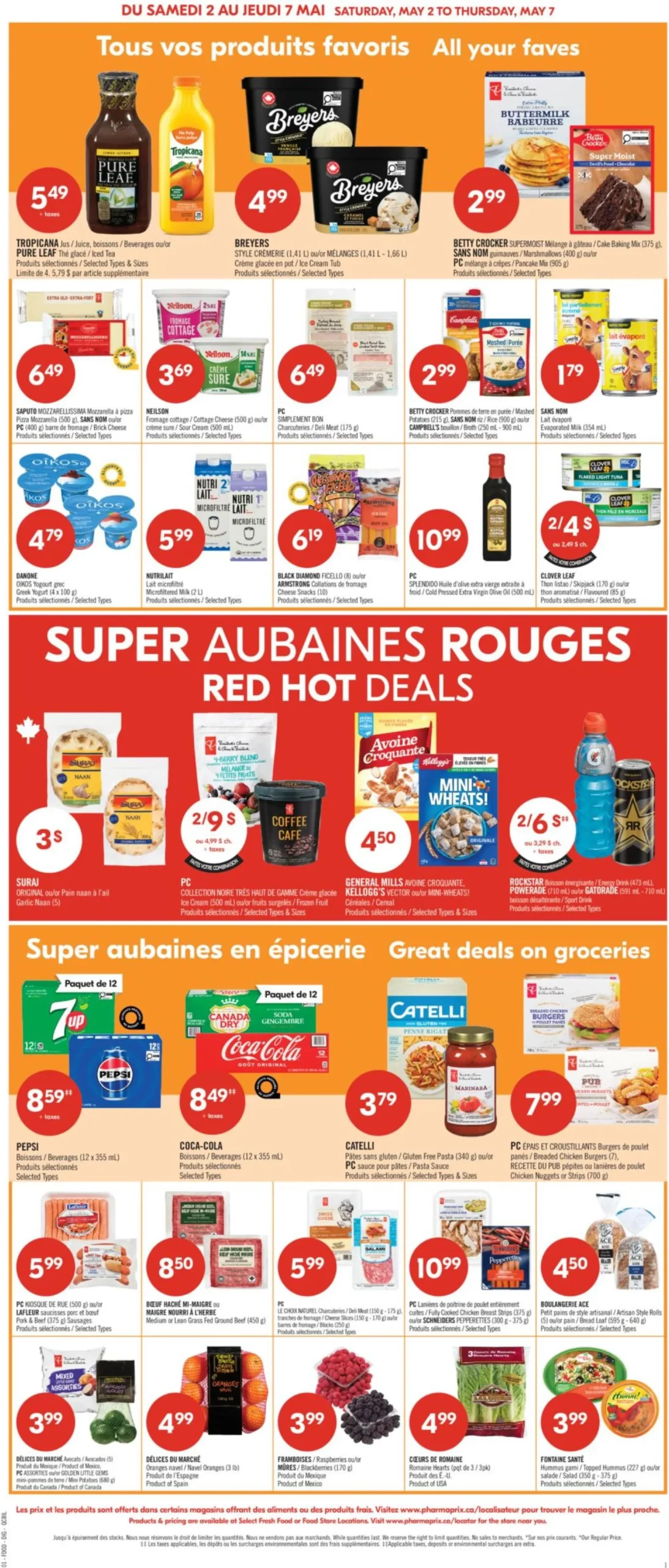 Page 5 de la Circulaire Pharmaprix du 2 au 7 mai 2026