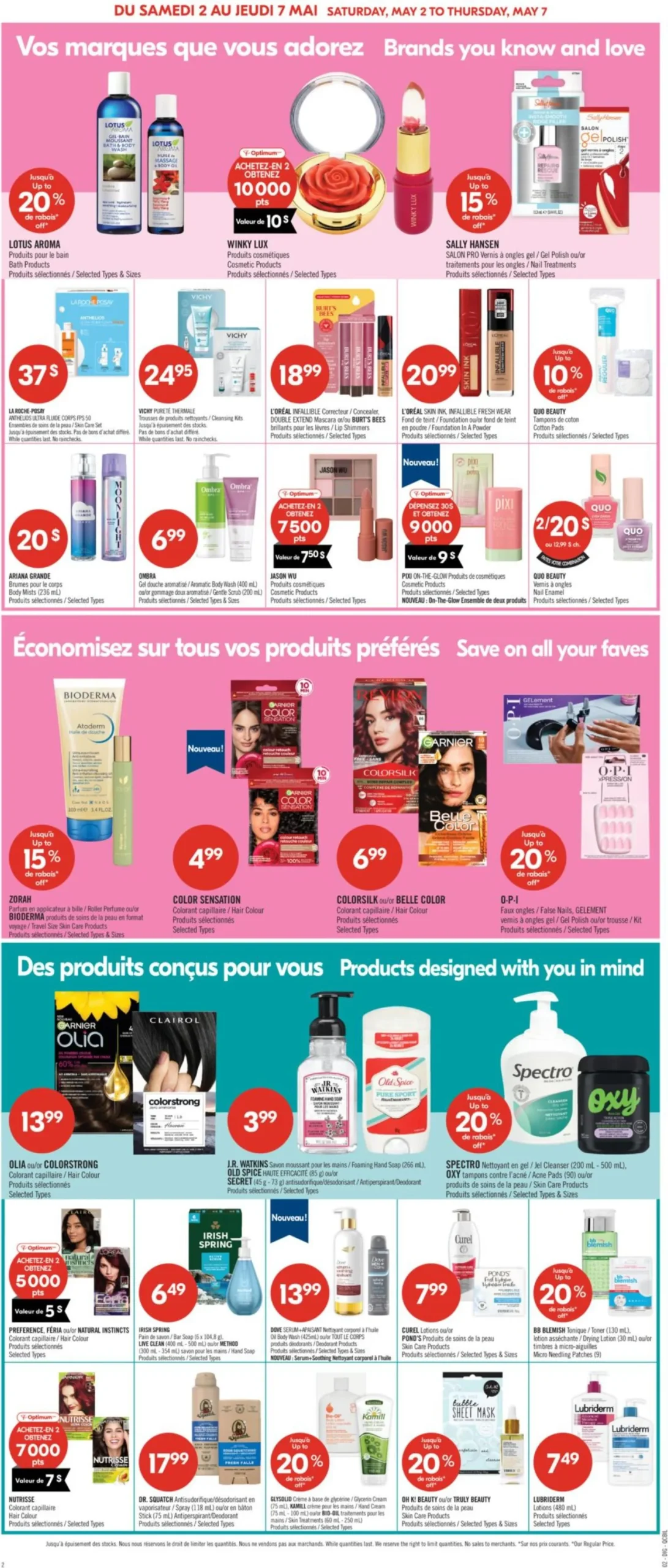 Page 17 de la Circulaire Pharmaprix du 2 au 7 mai 2026