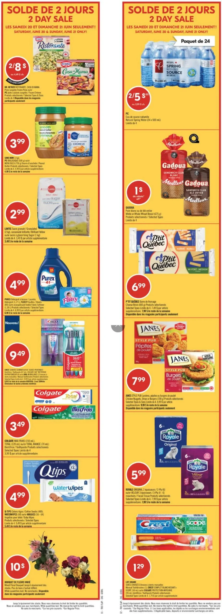 Page 1 de la Circulaire Pharmaprix du 20 au 25 juin 2026