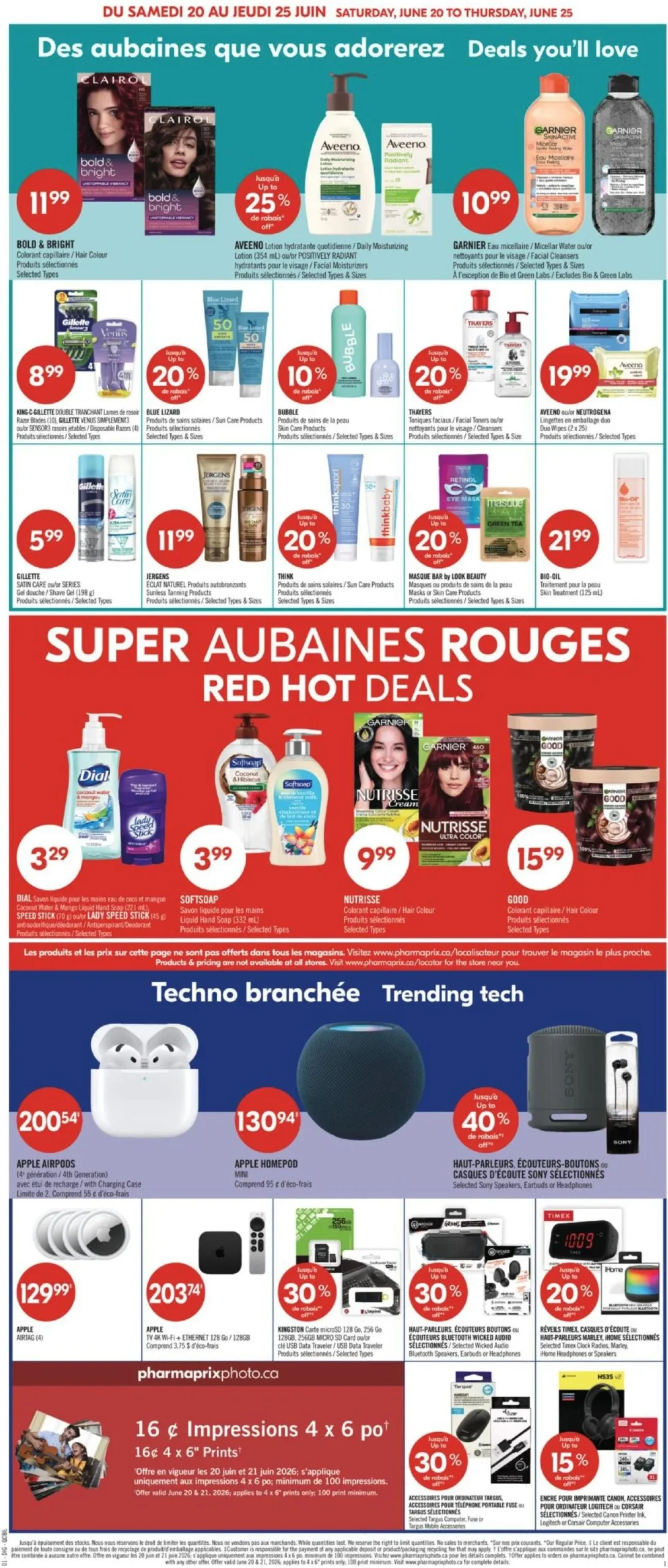 Page 8 de la Circulaire Pharmaprix du 20 au 25 juin 2026