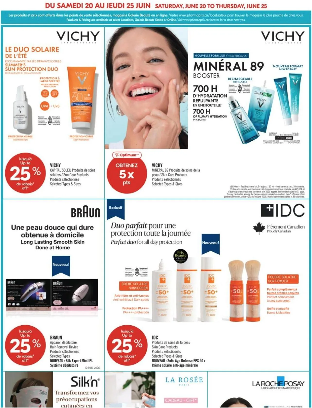 Page 14 de la Circulaire Pharmaprix du 20 au 25 juin 2026