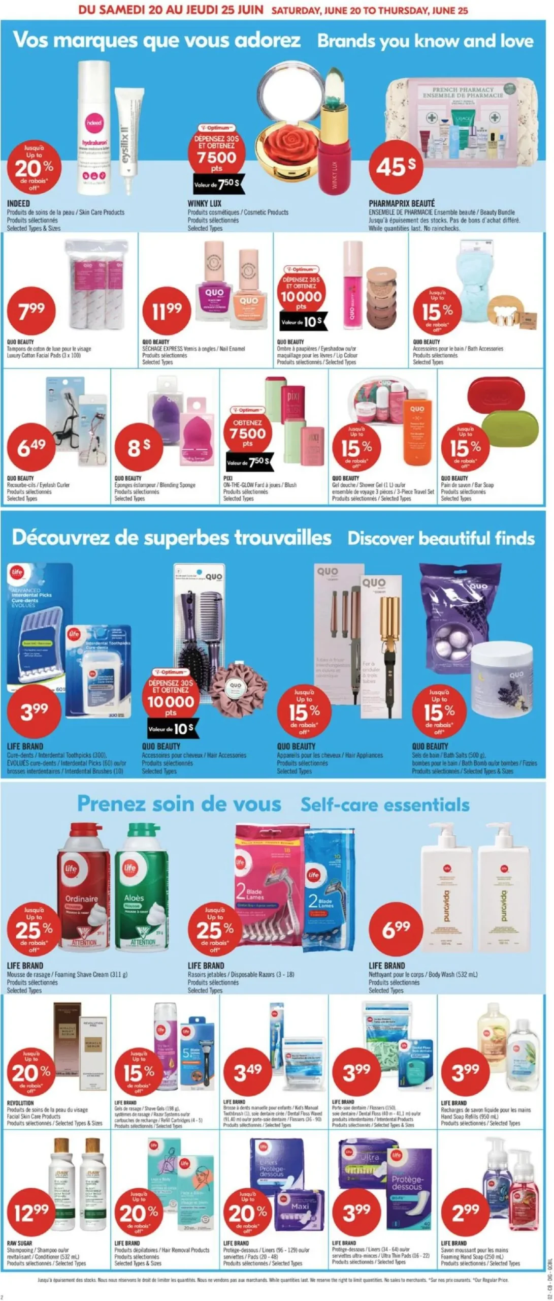 Page 16 de la Circulaire Pharmaprix du 20 au 25 juin 2026