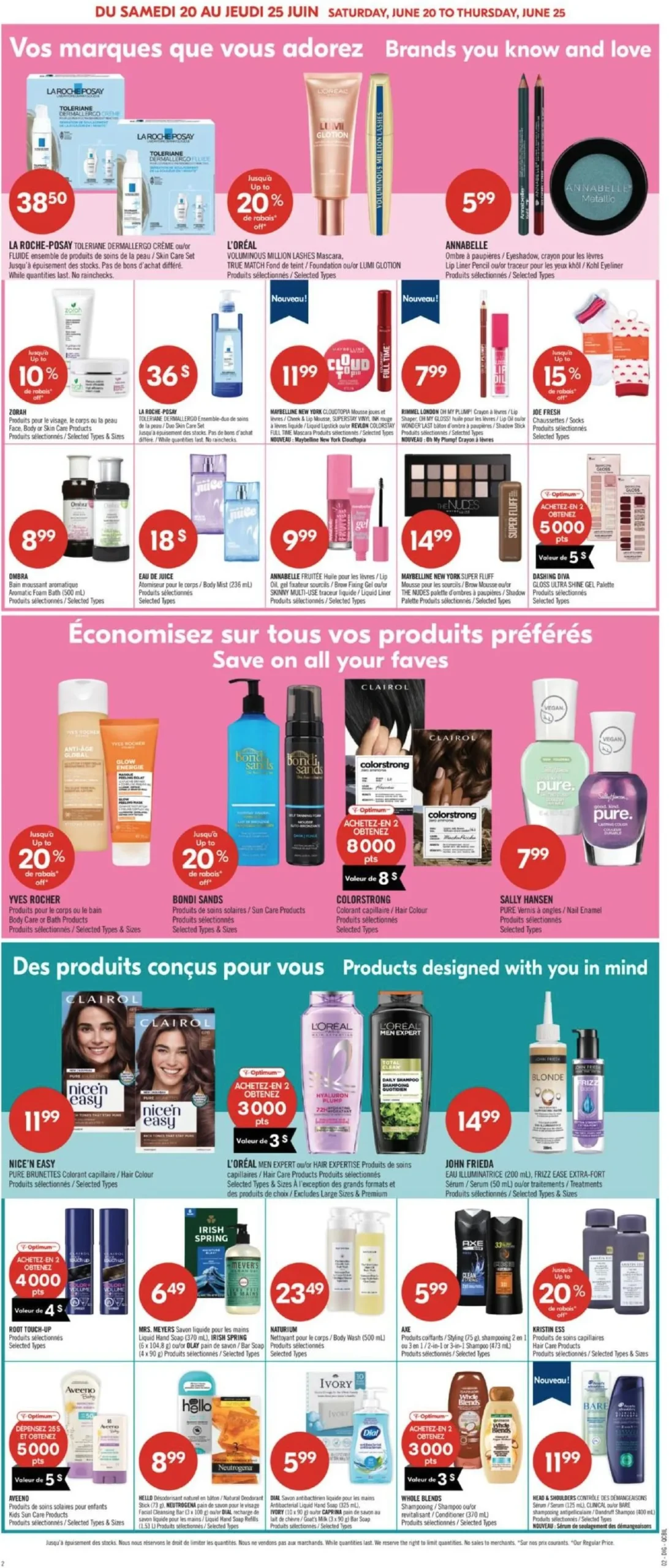 Page 18 de la Circulaire Pharmaprix du 20 au 25 juin 2026