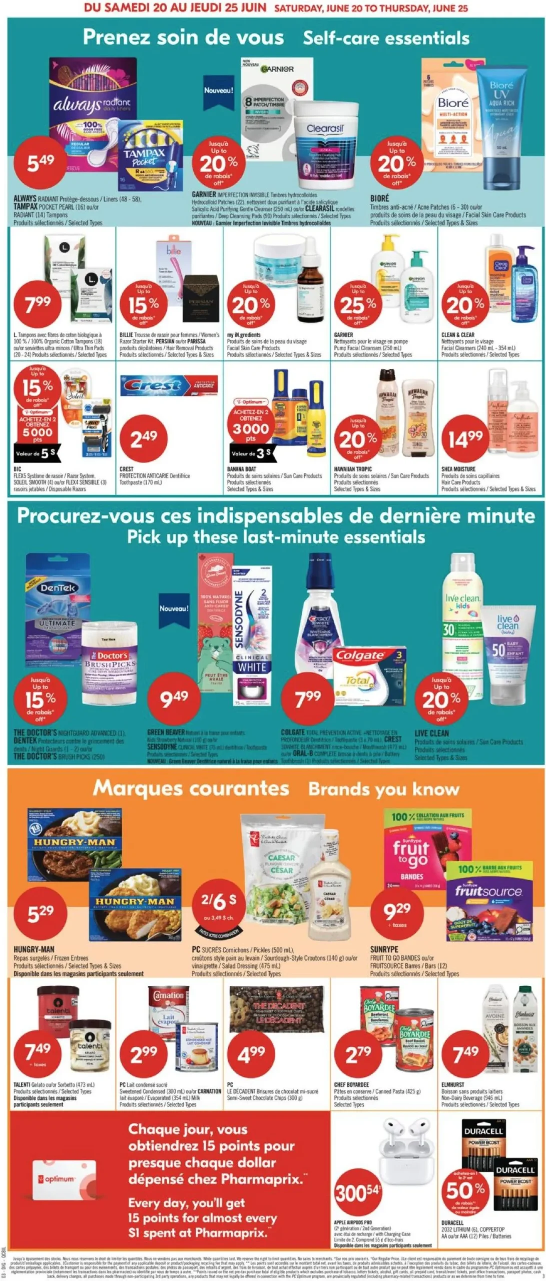 Page 19 de la Circulaire Pharmaprix du 20 au 25 juin 2026