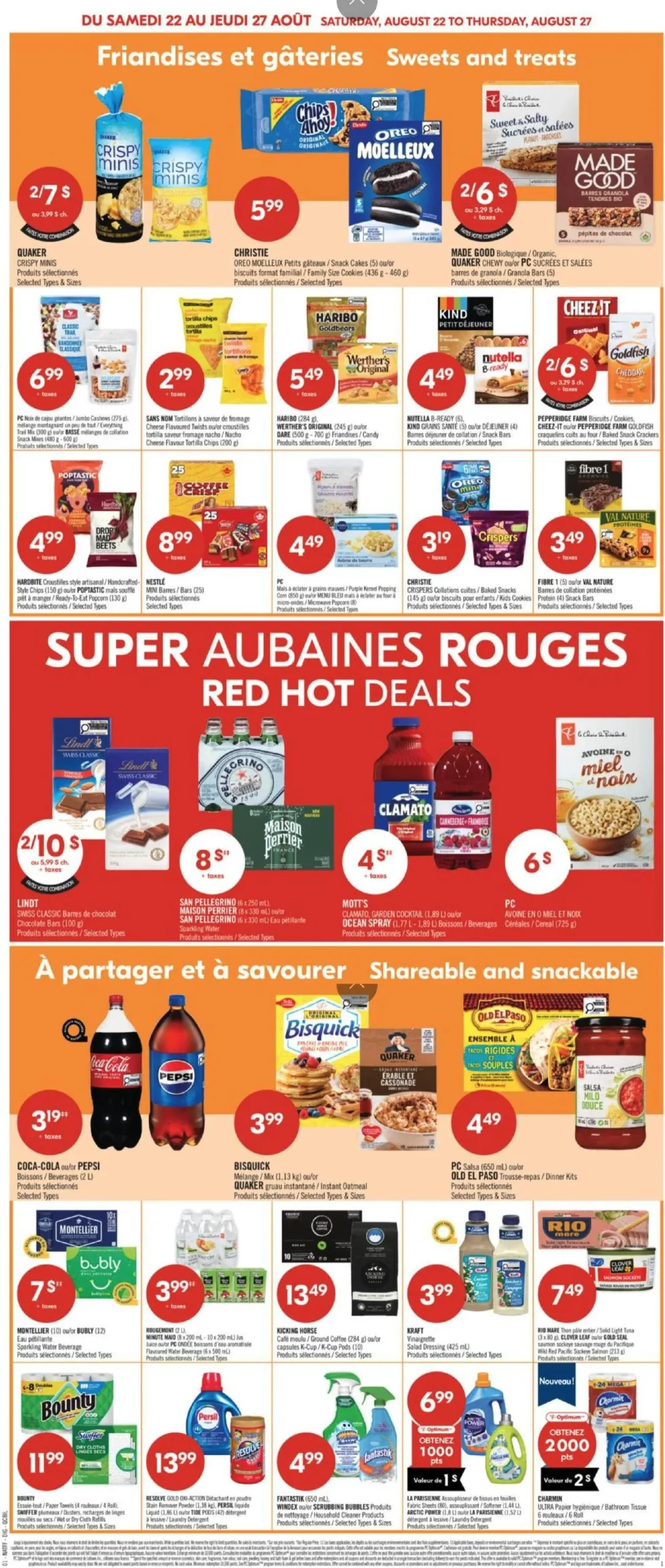 Page 6 de la Circulaire Pharmaprix du 22 au 27 août 2026