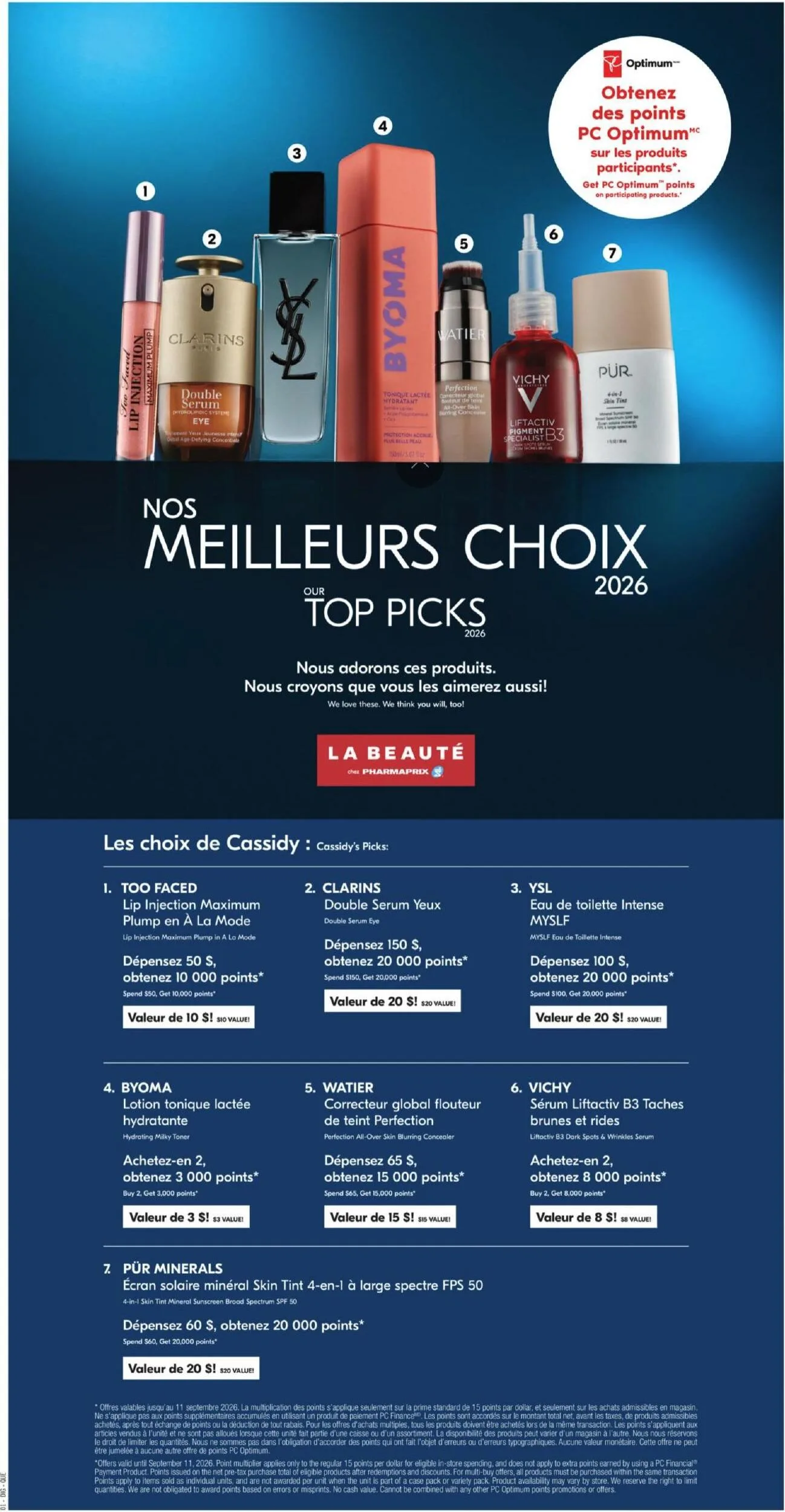 Page 18 de la Circulaire Pharmaprix du 22 au 27 août 2026