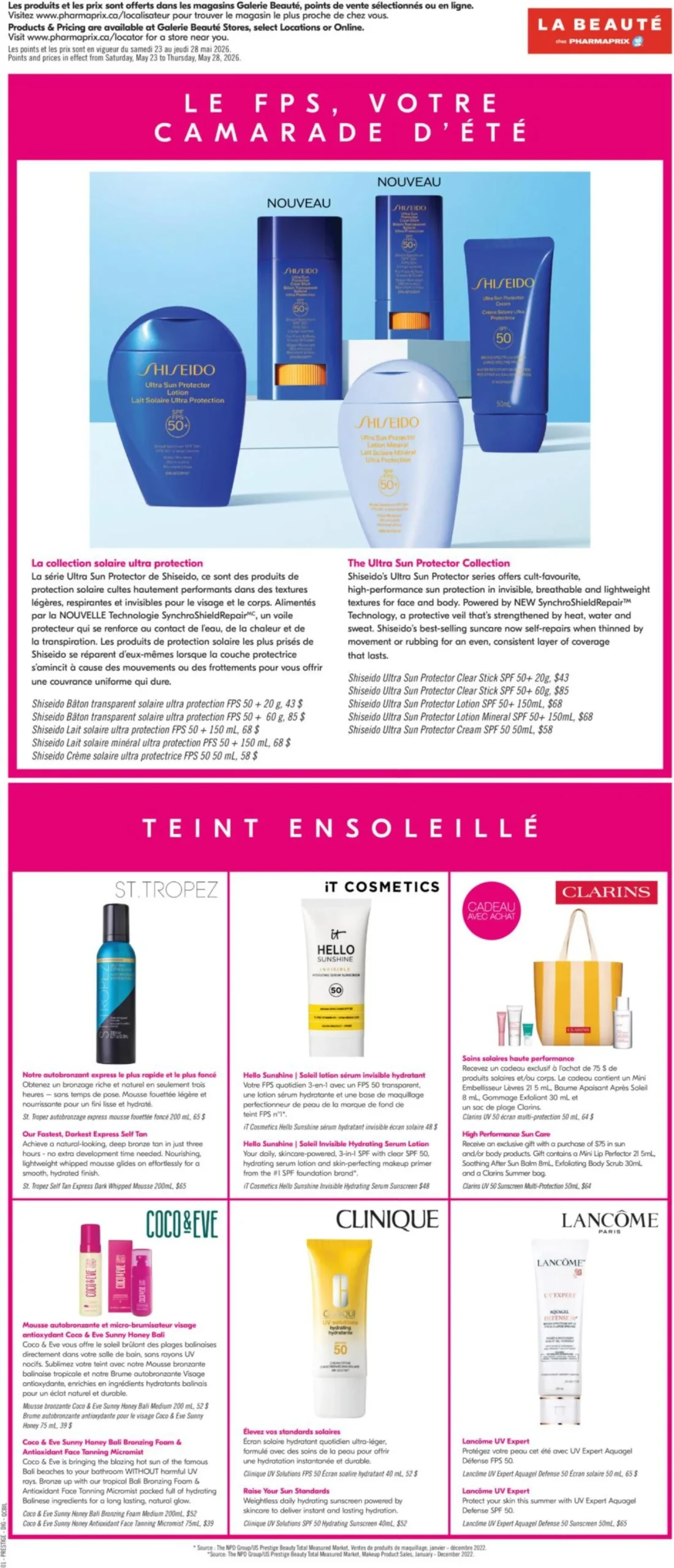 Page 9 de la Circulaire Pharmaprix du 23 au 28 mai 2026