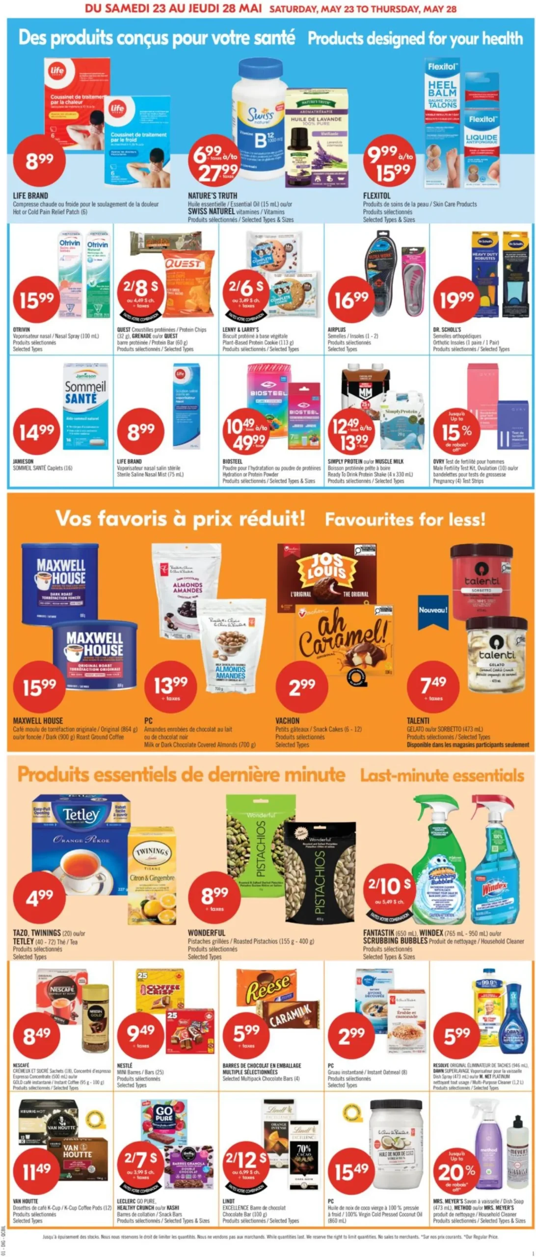 Page 14 de la Circulaire Pharmaprix du 23 au 28 mai 2026