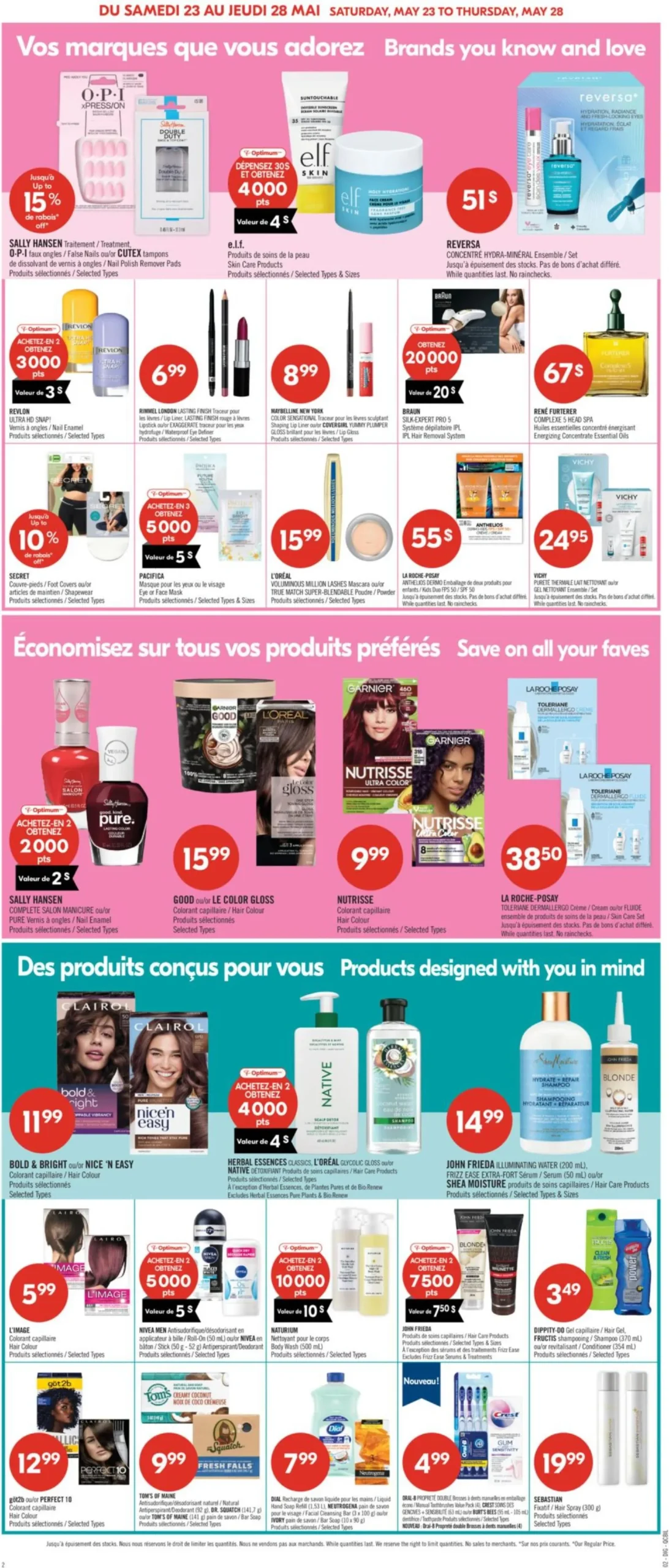 Page 15 de la Circulaire Pharmaprix du 23 au 28 mai 2026