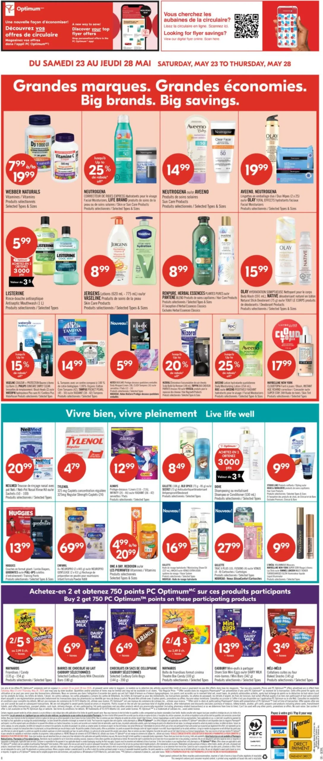 Page 17 de la Circulaire Pharmaprix du 23 au 28 mai 2026