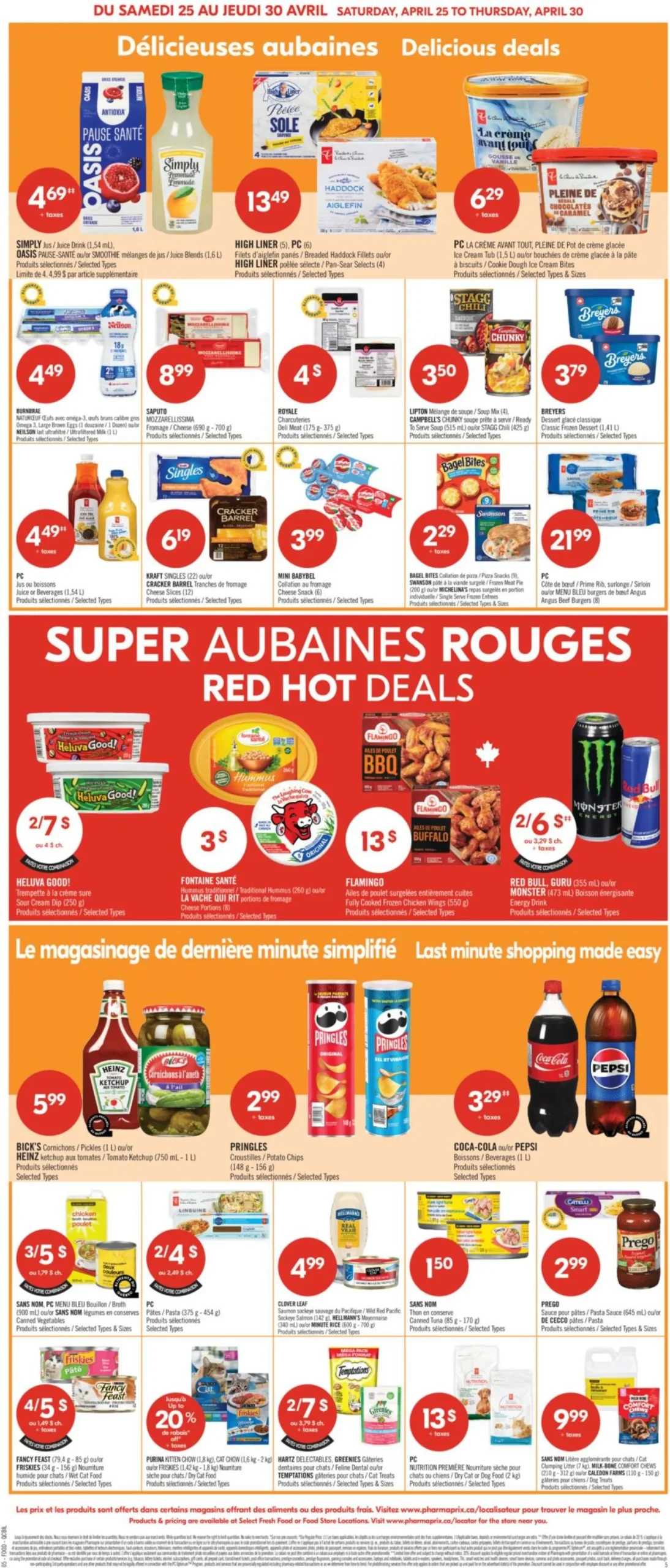 Page 6 de la Circulaire Pharmaprix du 25 au 30 avril 2026