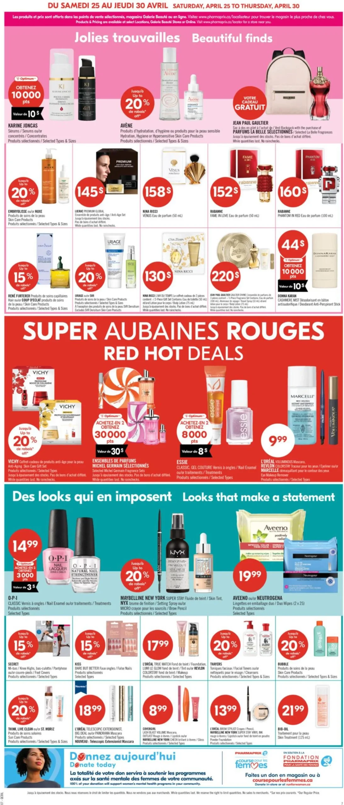 Page 13 de la Circulaire Pharmaprix du 25 au 30 avril 2026