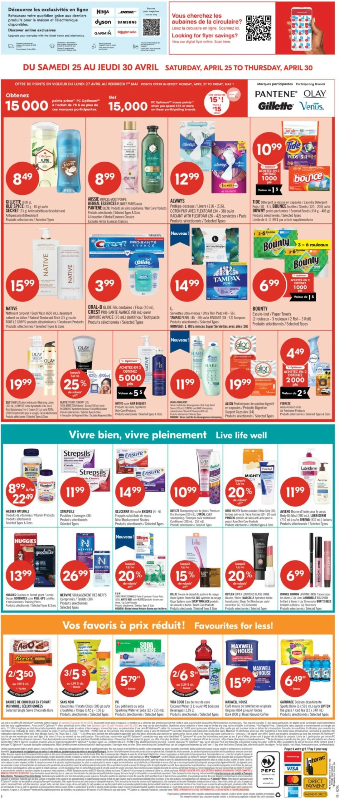 Page 19 de la Circulaire Pharmaprix du 25 au 30 avril 2026
