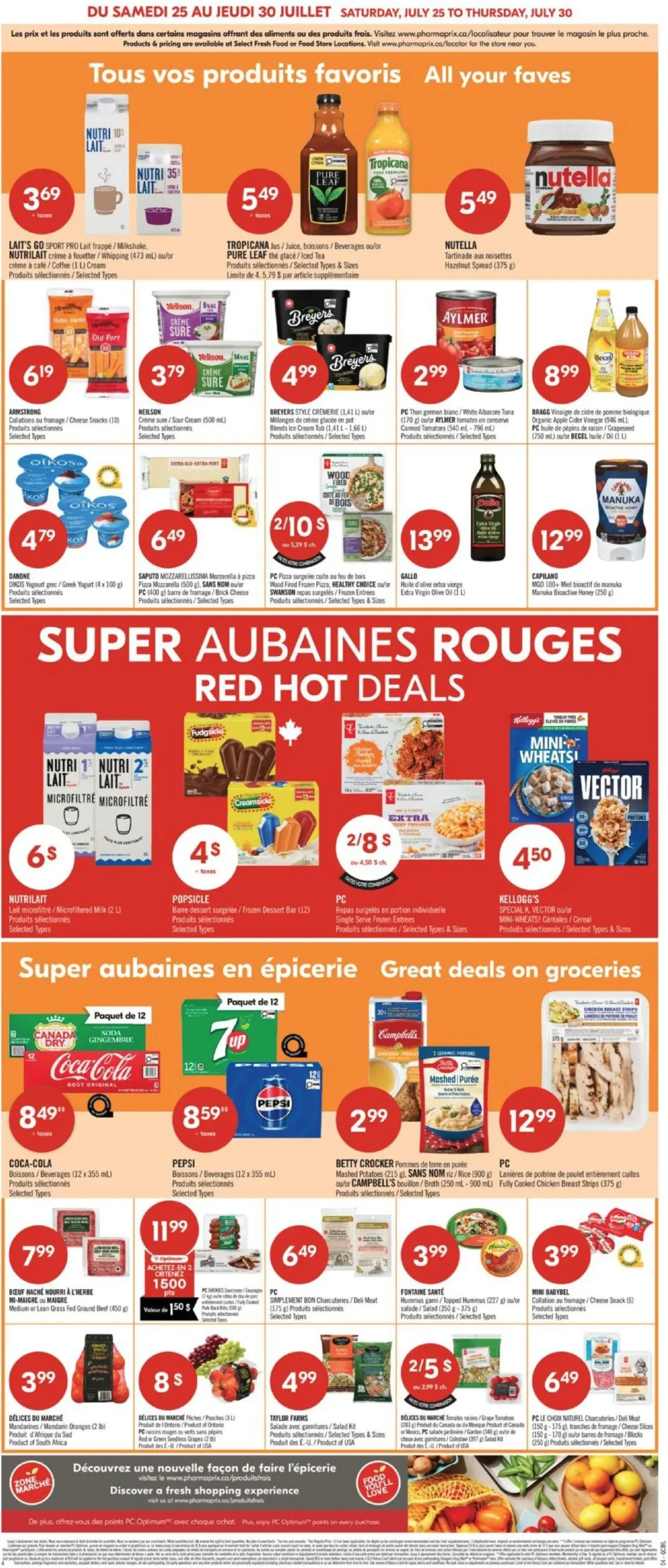 Page 5 de la Circulaire Pharmaprix du 25 au 30 juillet 2026