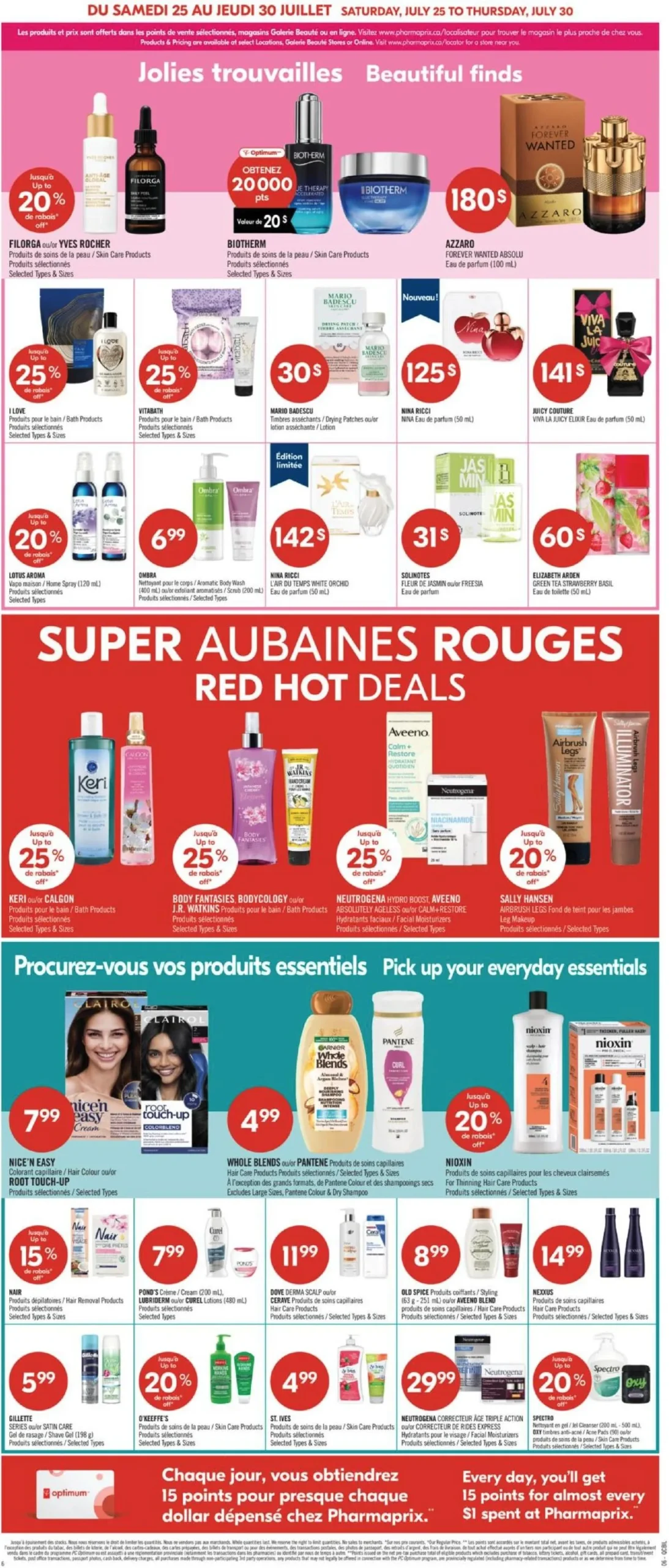 Page 11 de la Circulaire Pharmaprix du 25 au 30 juillet 2026