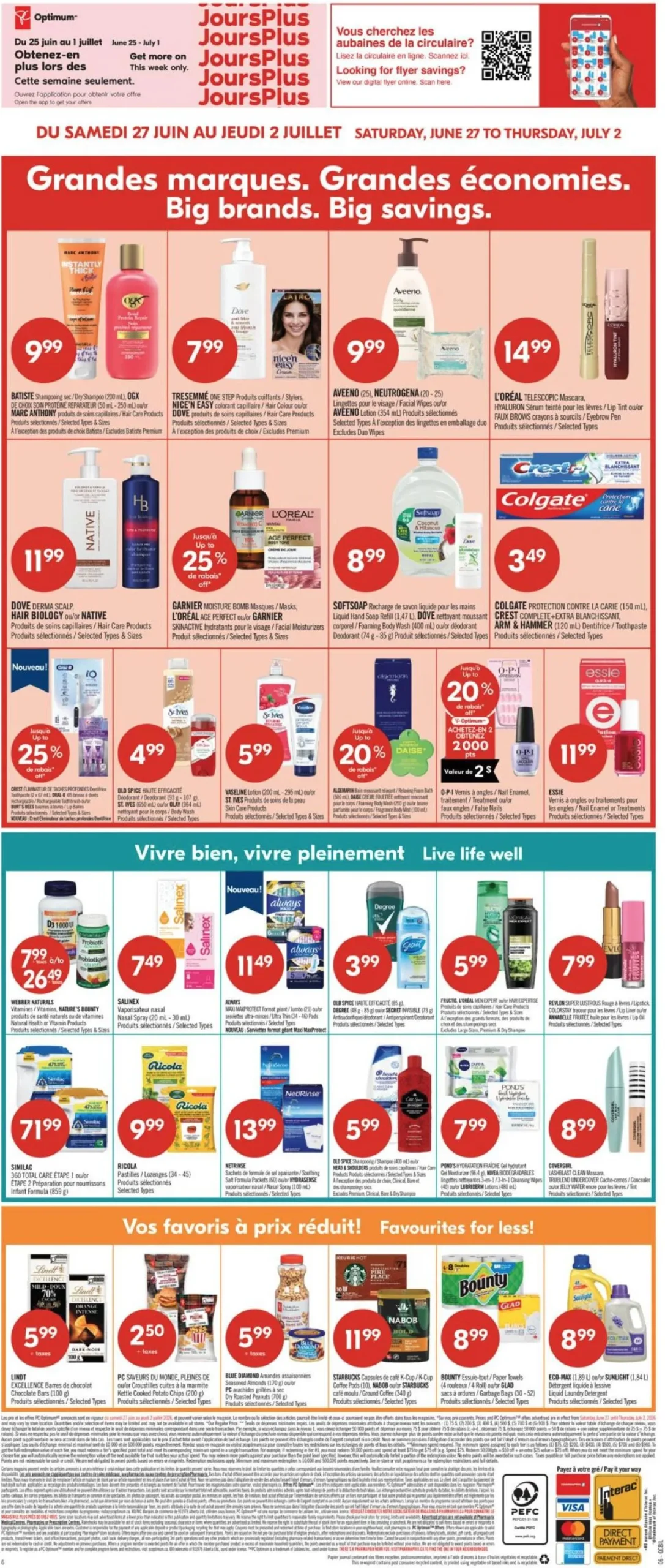 Page 16 de la Circulaire Pharmaprix du 27 juin au 2 juillet 2026