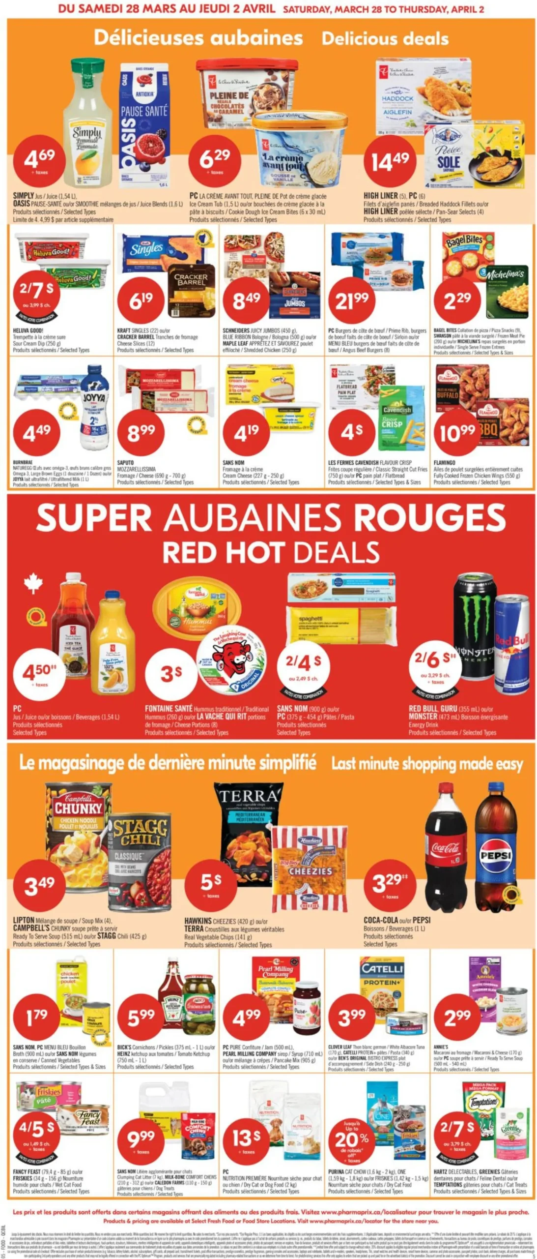 Page 6 de la Circulaire Pharmaprix du 28 mars au 2 avril 2026