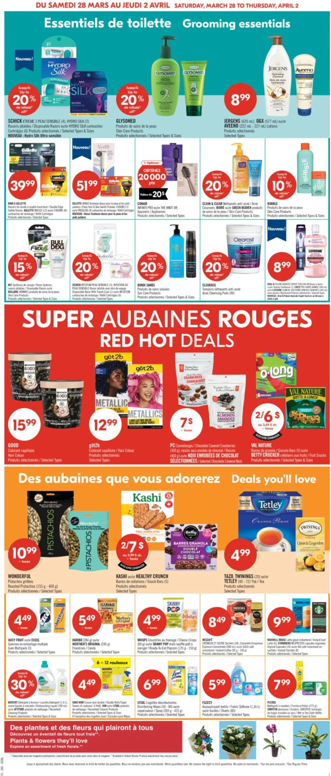 Page 7 de la Circulaire Pharmaprix du 28 mars au 2 avril 2026